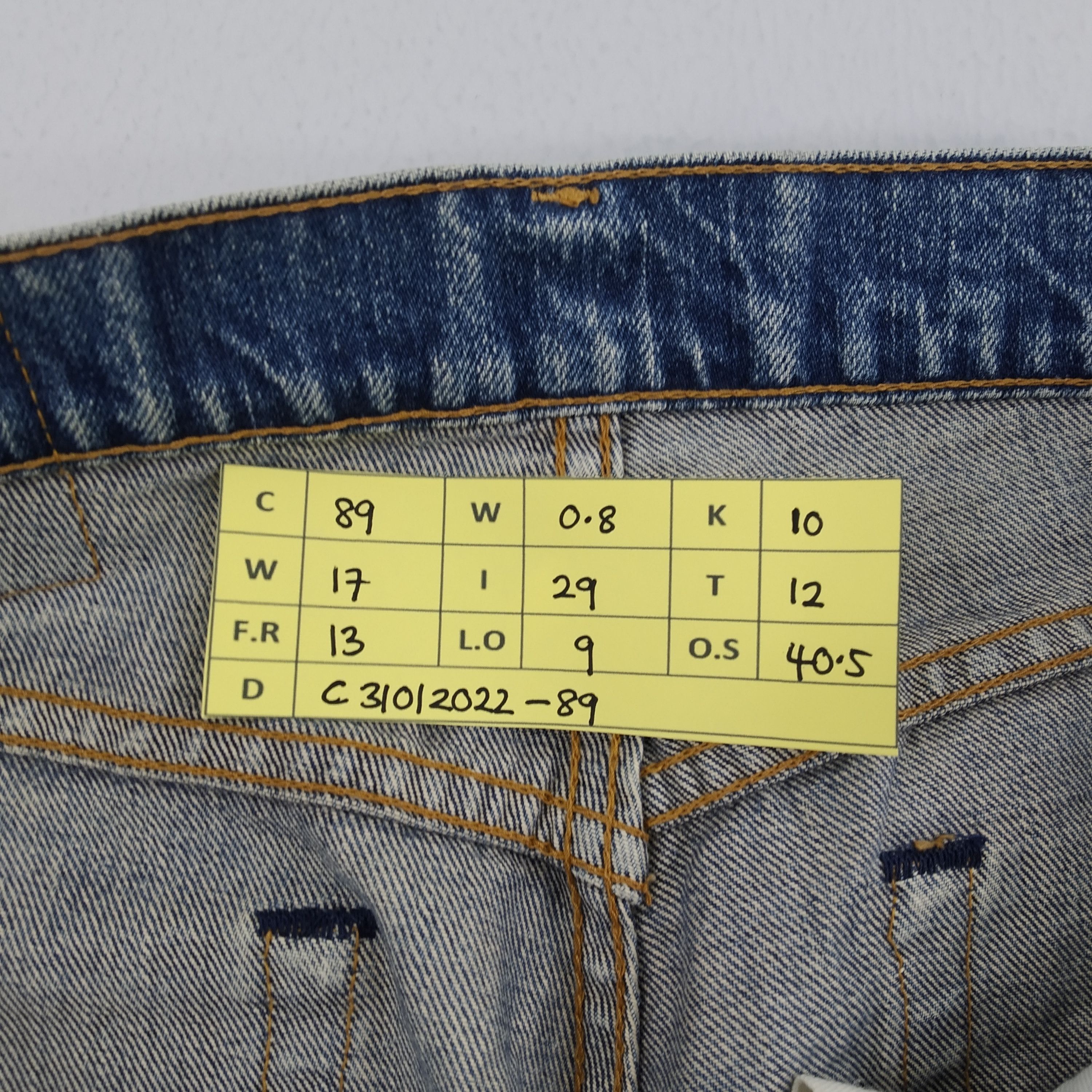 Levi's Size 34 Levi's 512 Distressed Ripped Denim Jeans Size US 34 / EU 50 - 15 Thumbnail