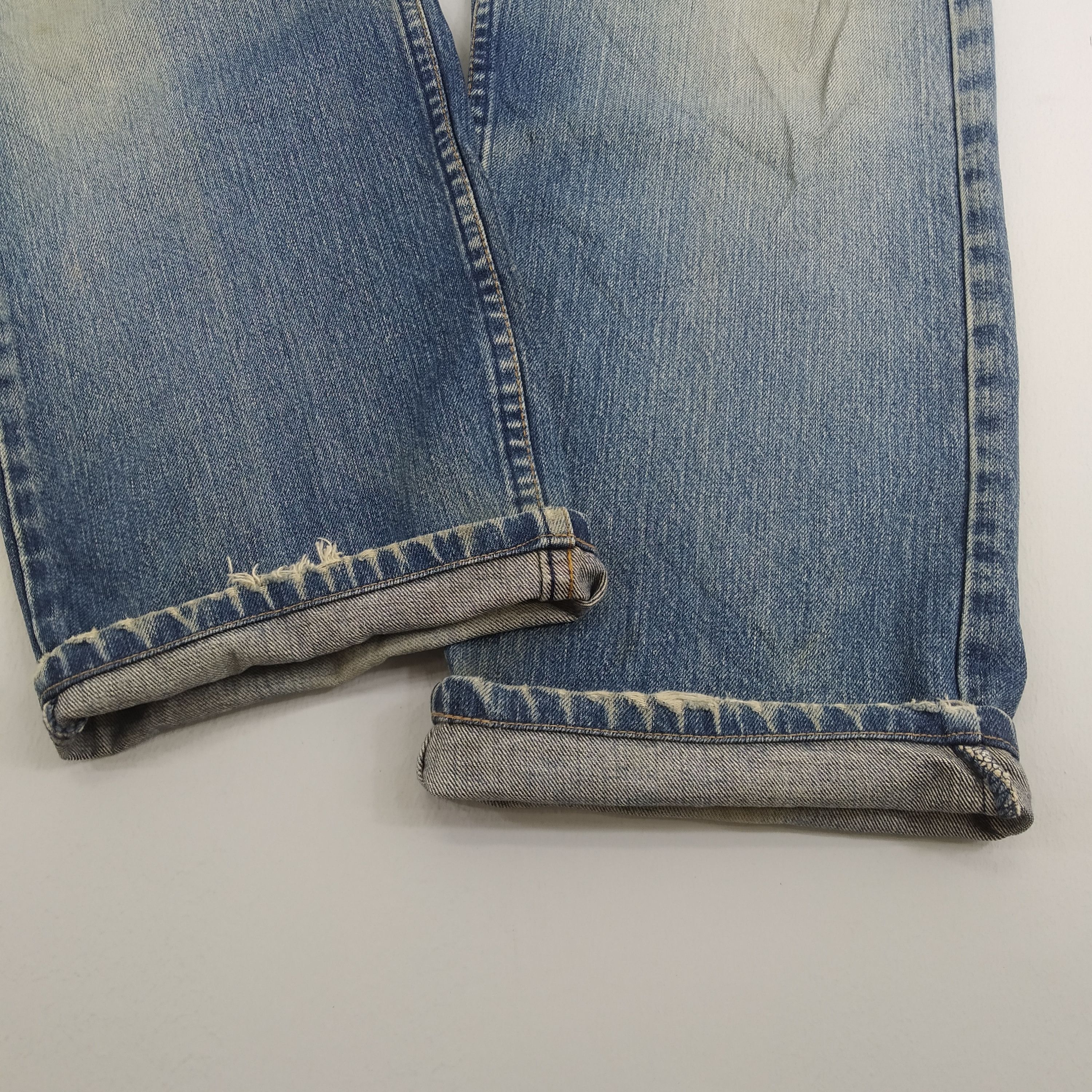 Levi's Size 34 Levi's 512 Distressed Ripped Denim Jeans Size US 34 / EU 50 - 6 Thumbnail
