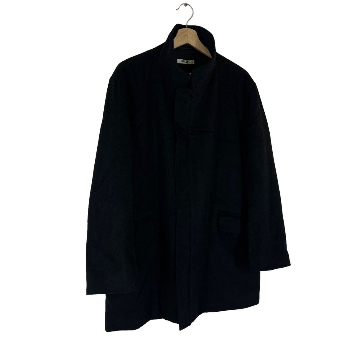 Designer × Japanese Brand ICONIC BLACK OVERSIZED JACKET AXAX HOMME JAPAN ISSEY MIYAKE Size US M / EU 48-50 / 2 - 2 Thumbnail