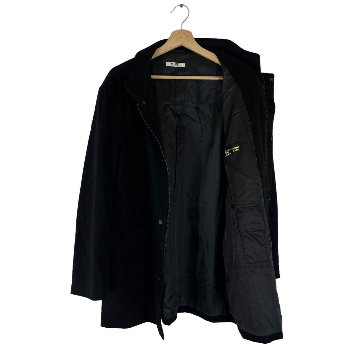 Designer × Japanese Brand ICONIC BLACK OVERSIZED JACKET AXAX HOMME JAPAN ISSEY MIYAKE Size US M / EU 48-50 / 2 - 9 Thumbnail