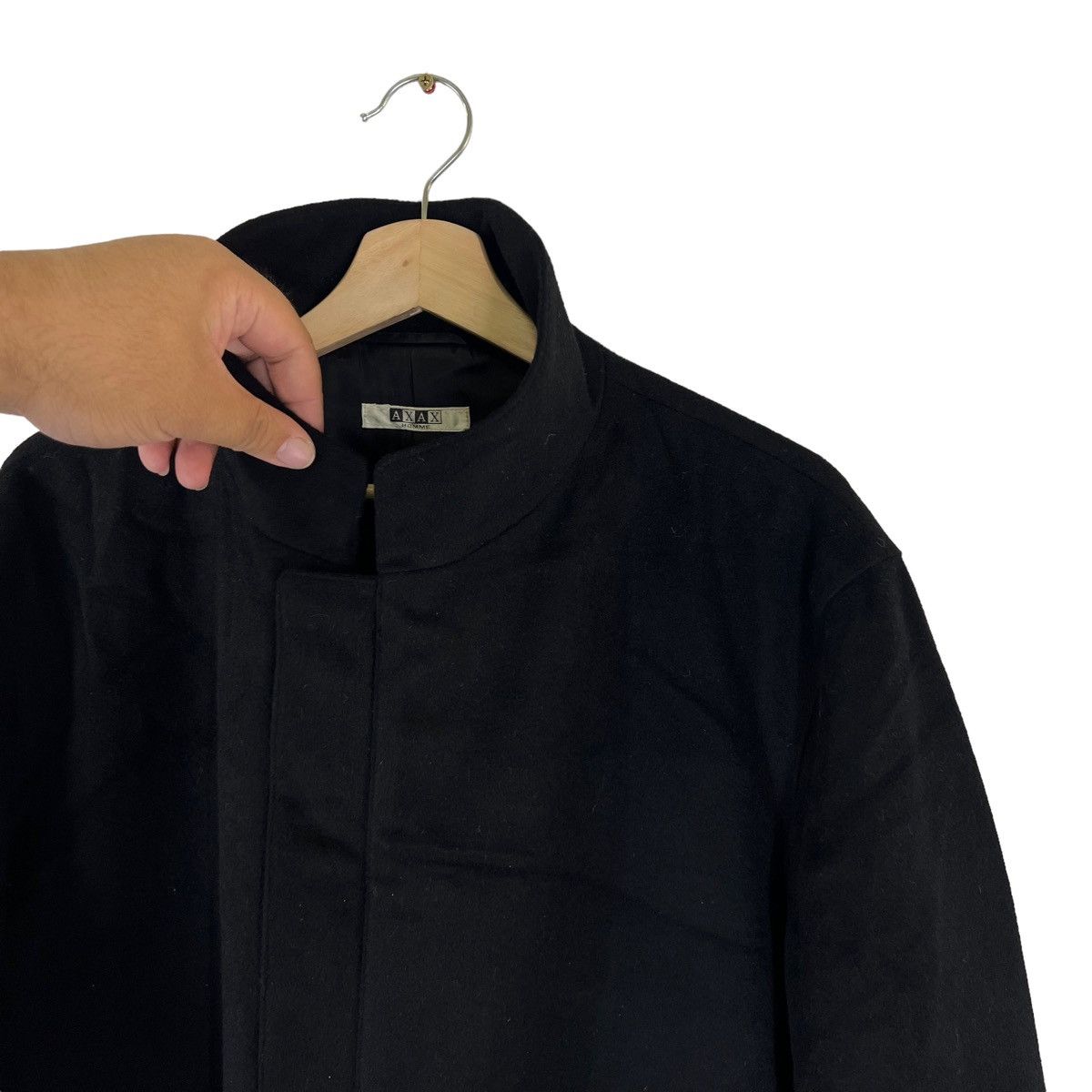 Designer × Japanese Brand ICONIC BLACK OVERSIZED JACKET AXAX HOMME JAPAN ISSEY MIYAKE Size US M / EU 48-50 / 2 - 4 Thumbnail