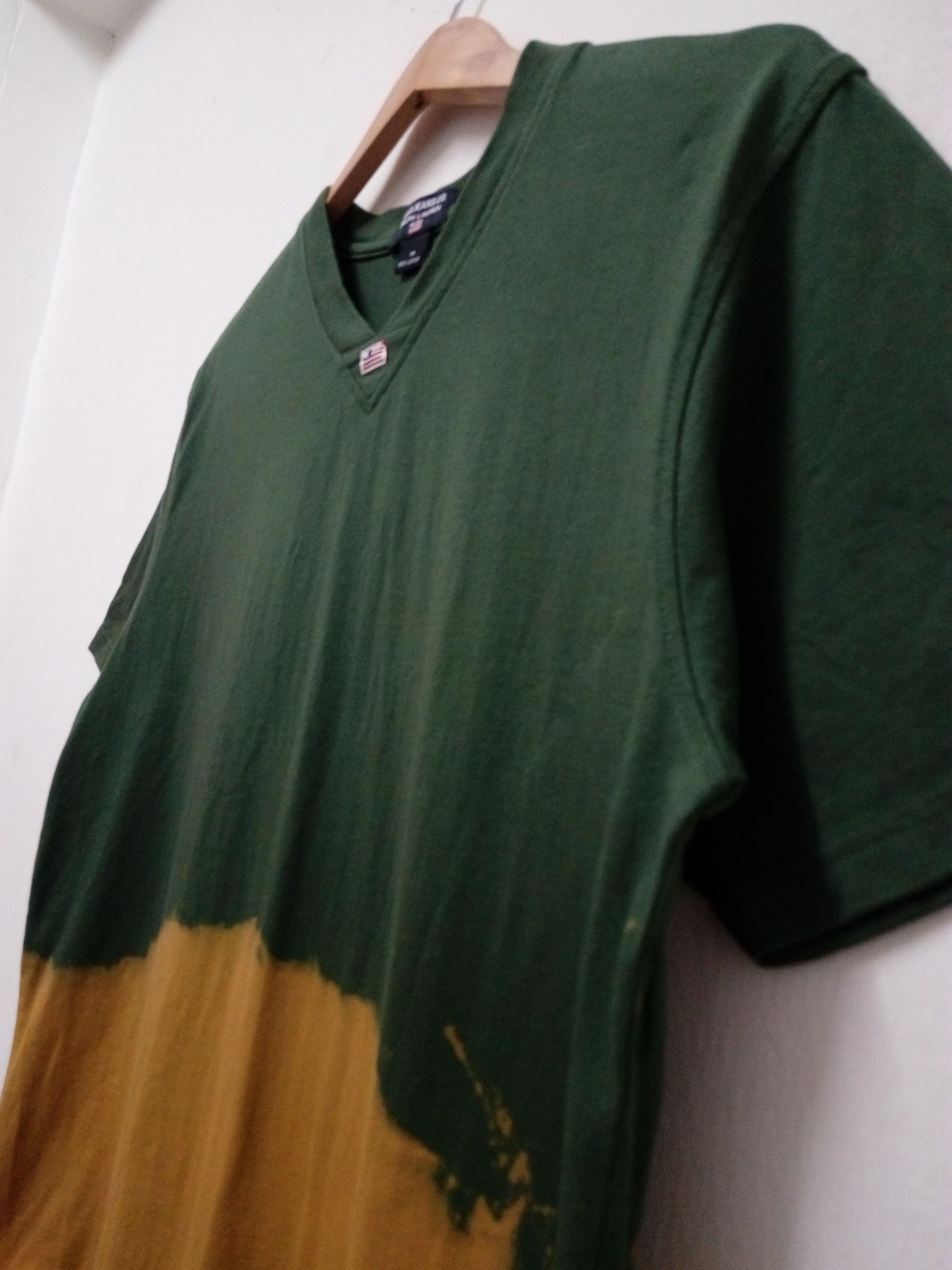 Polo Ralph Lauren POLO JEANS CO. RALPH LAUREN CUSTOM ACID WASH V-NECK SHIRT Size US M / EU 48-50 / 2 - 2 Thumbnail