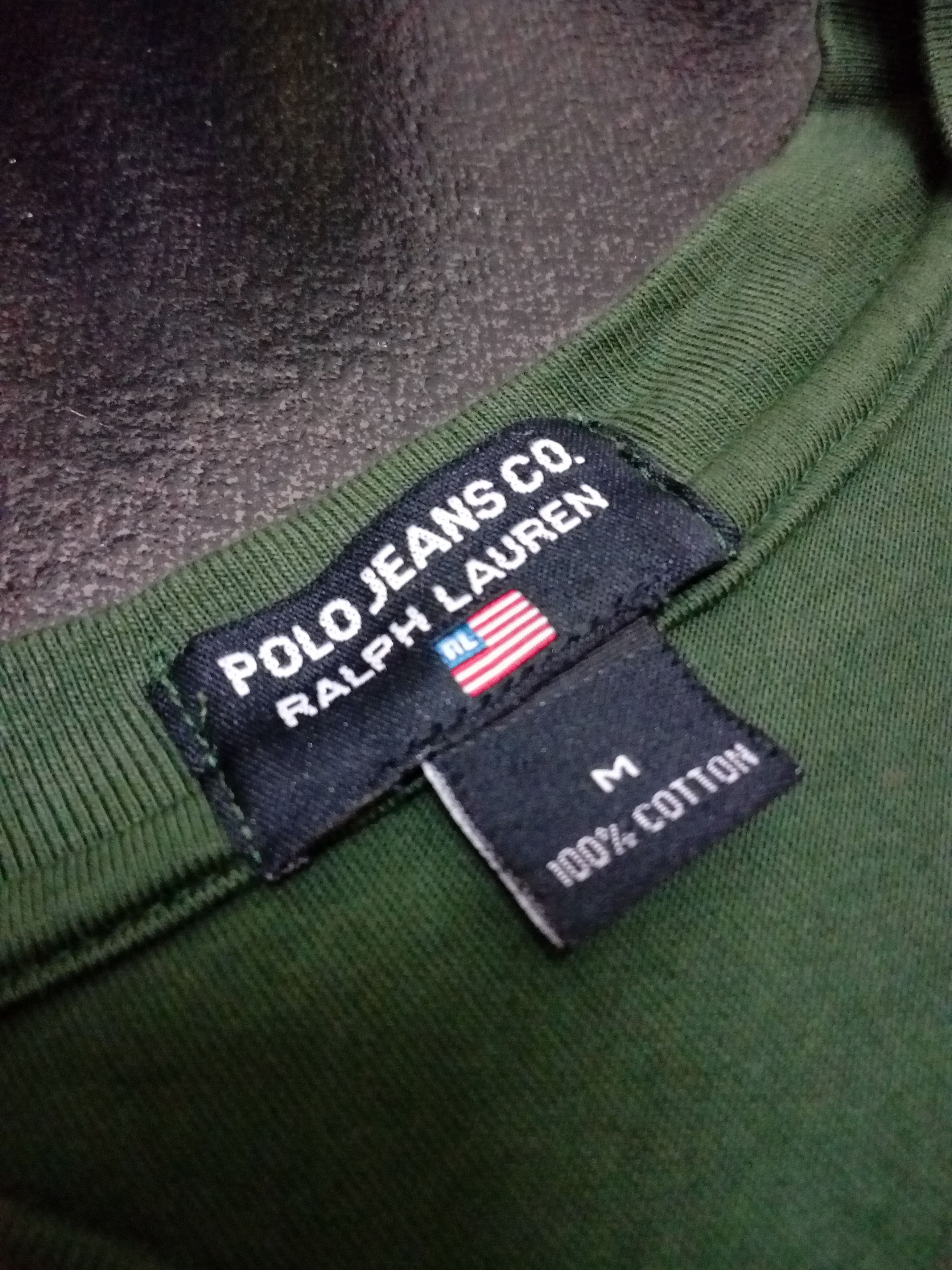 Polo Ralph Lauren POLO JEANS CO. RALPH LAUREN CUSTOM ACID WASH V-NECK SHIRT Size US M / EU 48-50 / 2 - 8 Thumbnail
