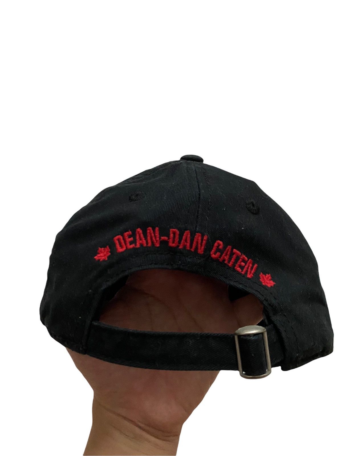 Dsquared2 Dsquared2 🍁 Dean-Dan Caten Distressed Cap Made in Italy Size ONE SIZE - 5 Thumbnail