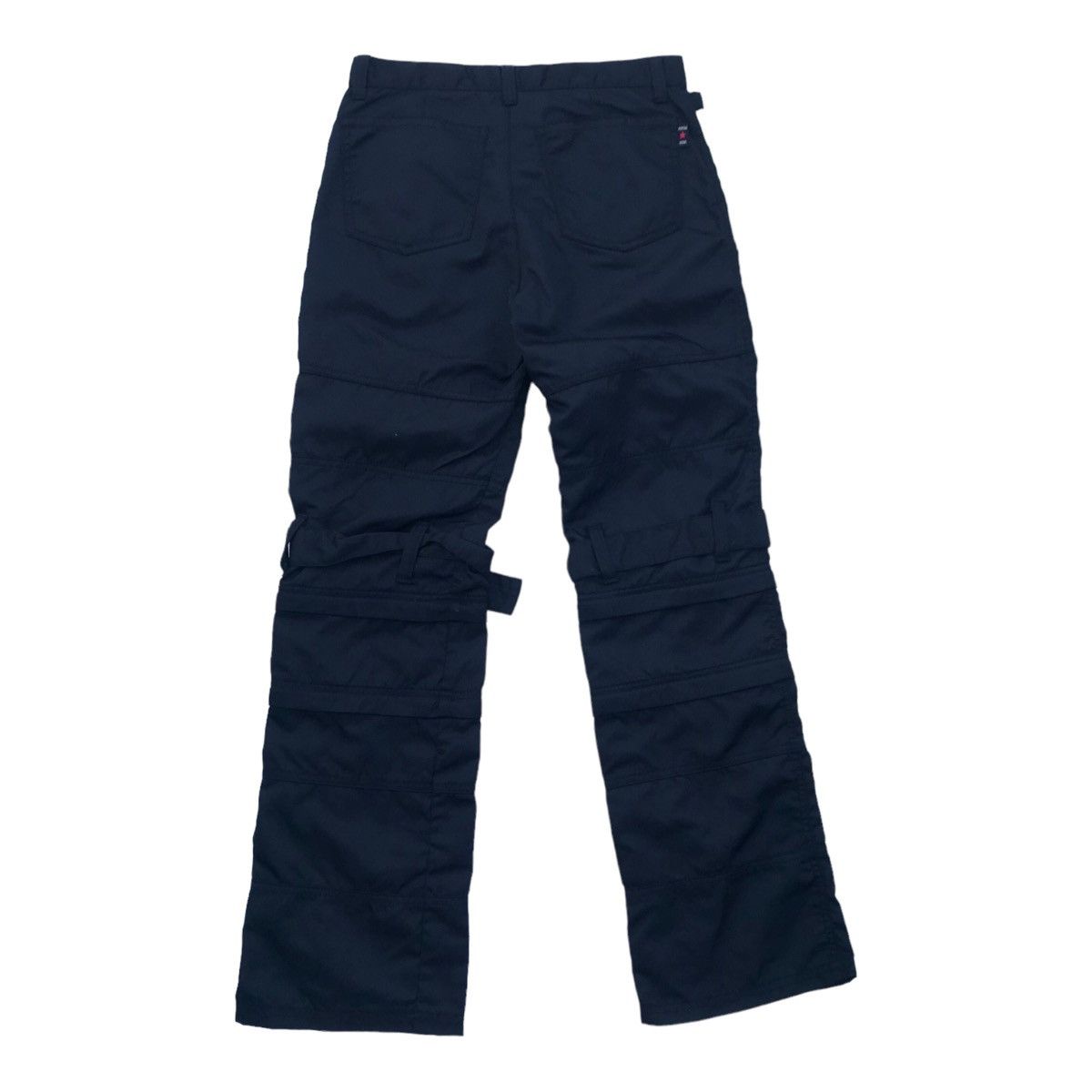 Japanese Brand Ba-Tsu Black Nylon Bondage Pants Size US 29 - 10 Thumbnail