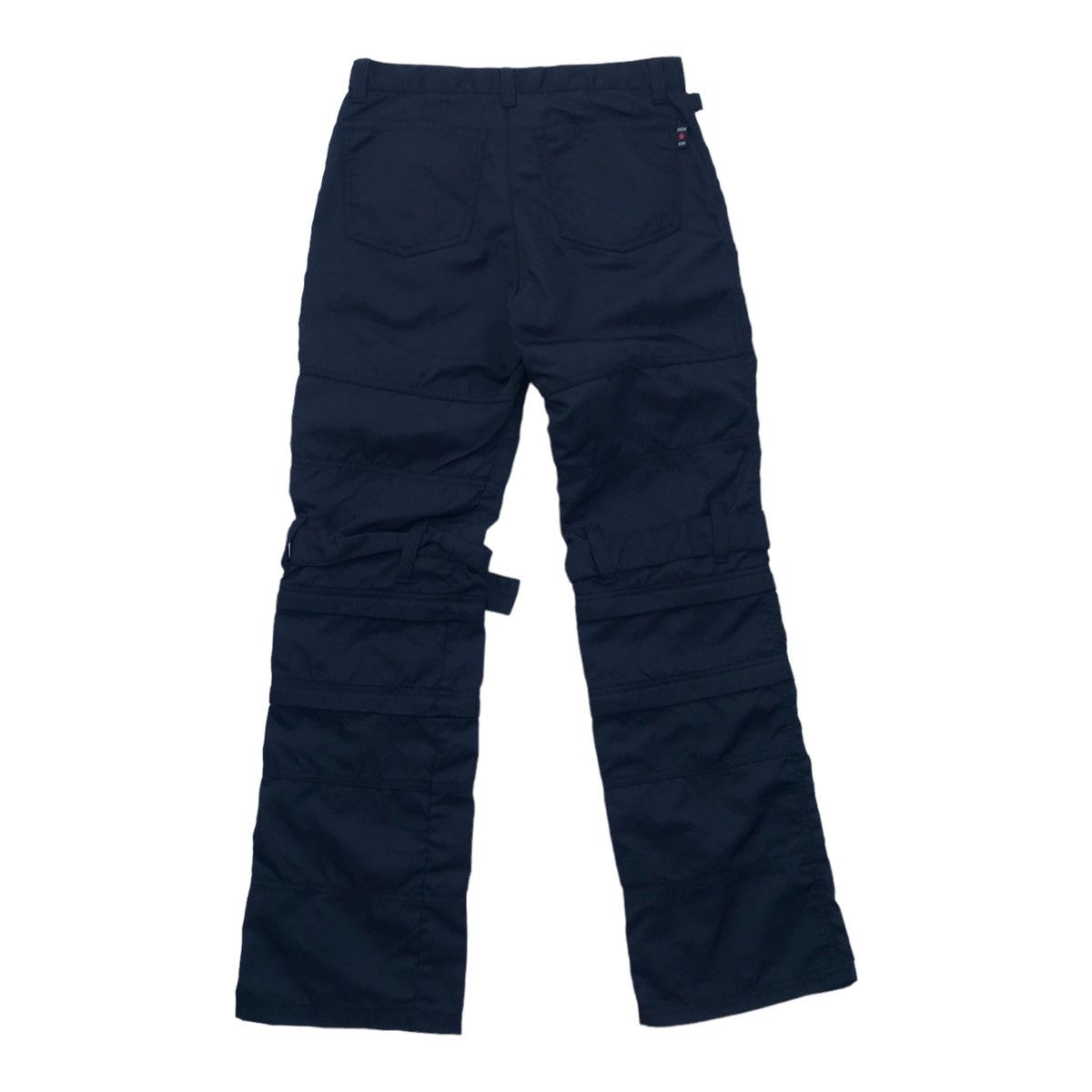 Japanese Brand Ba-Tsu Black Nylon Bondage Pants Size US 29 - 9 Thumbnail