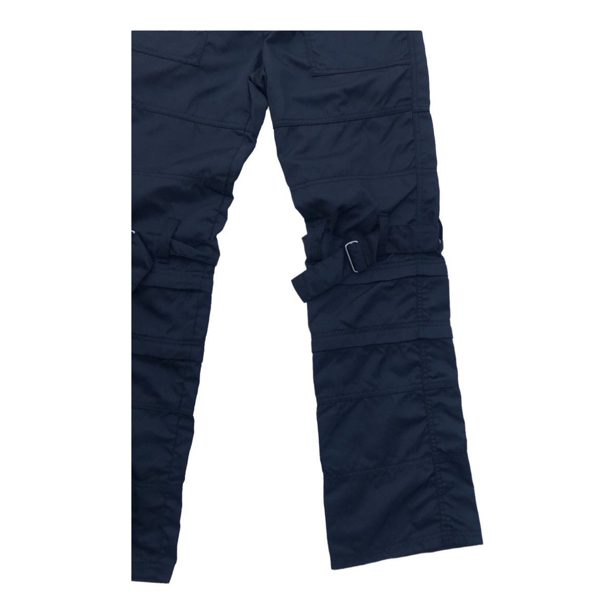 Japanese Brand Ba-Tsu Black Nylon Bondage Pants Size US 29 - 5 Thumbnail