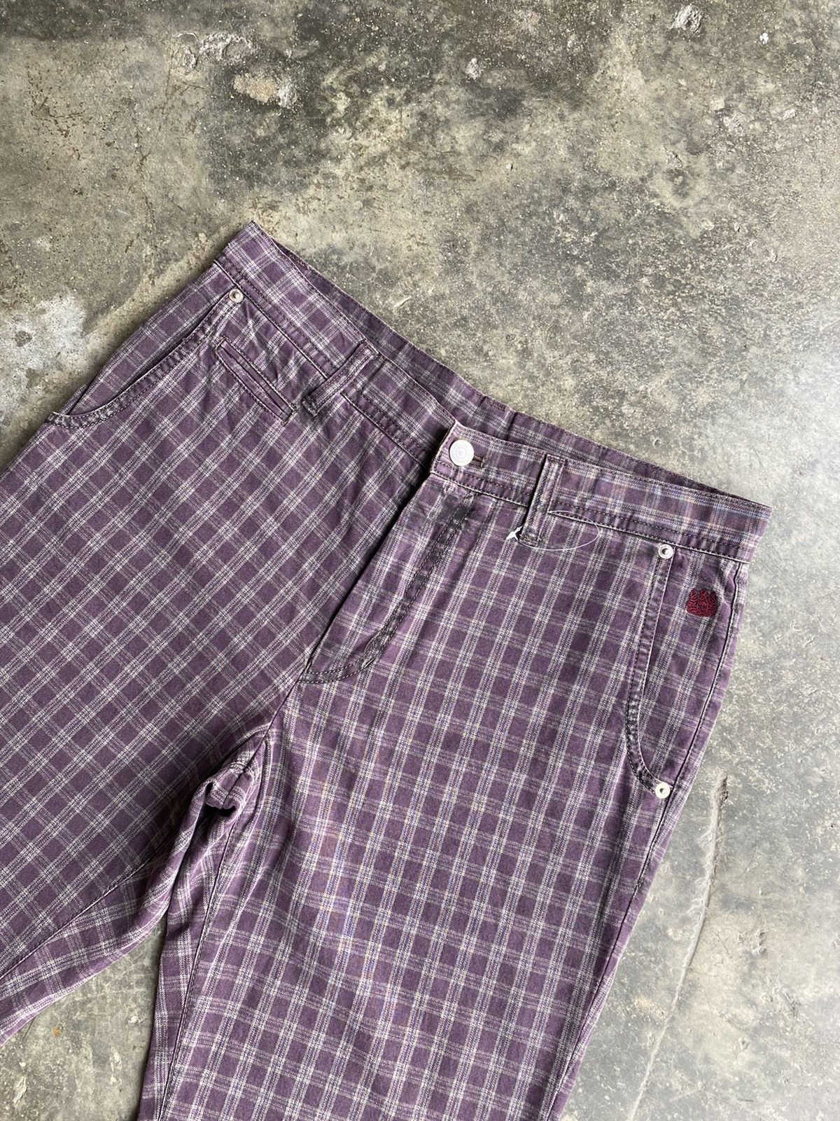 Aquascutum Vintage Aquascutum Checker Pants Size US 31 - 3 Thumbnail