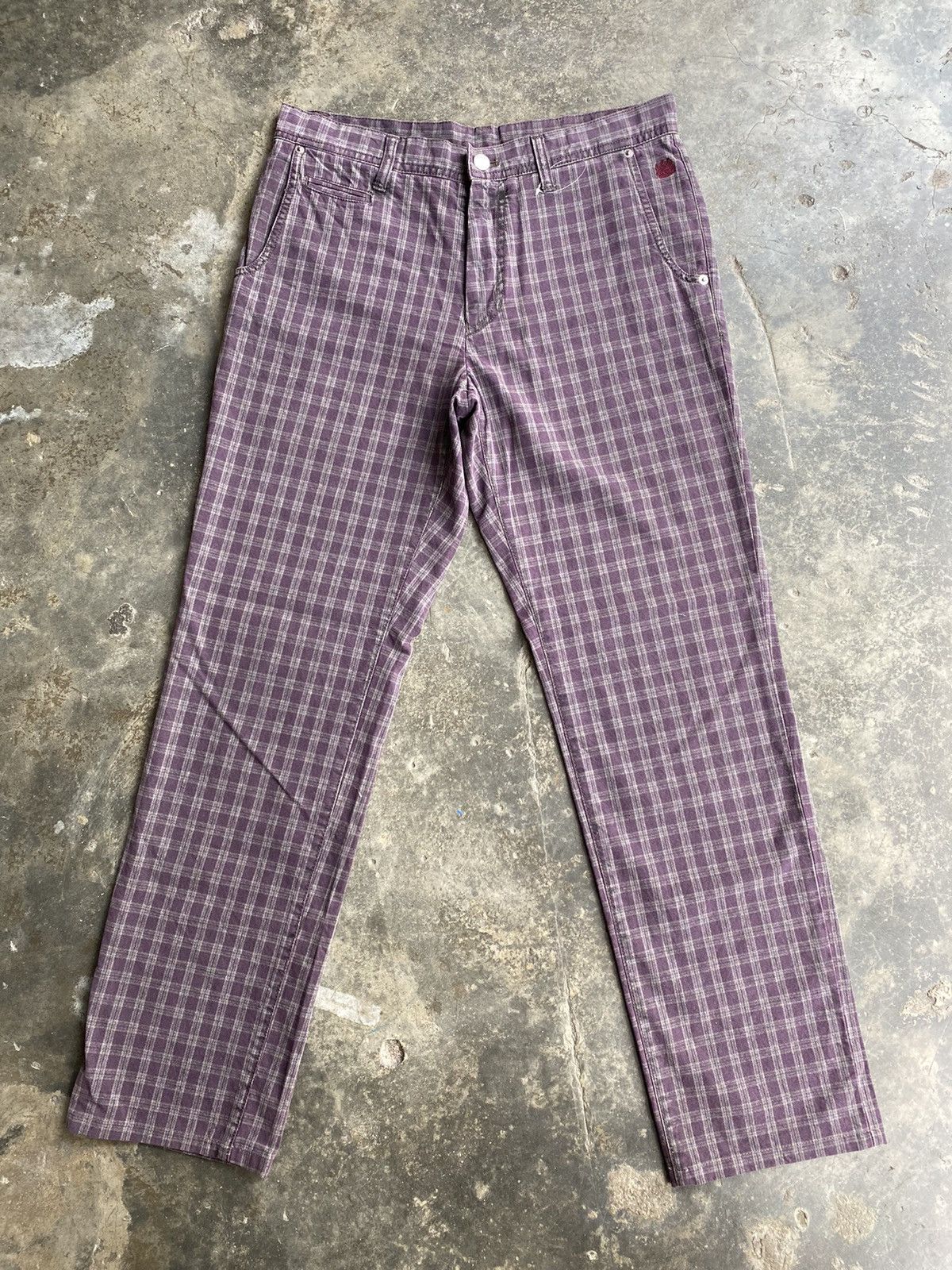 Aquascutum Vintage Aquascutum Checker Pants Size US 31 - 1 Thumbnail