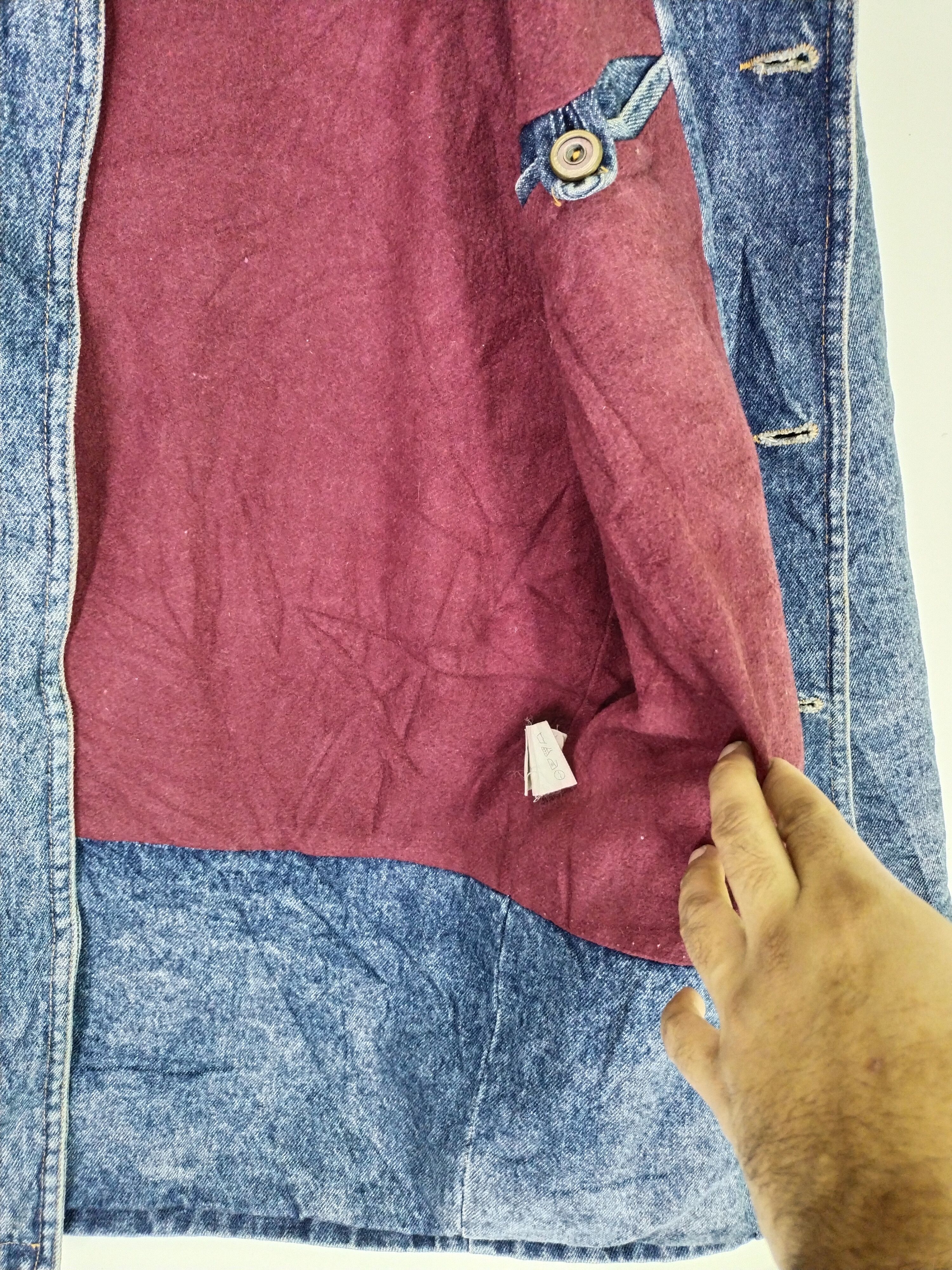 If Six Was Nine VTG Marlboro Classic Denim Jacket Size US XL / EU 56 / 4 - 11 Thumbnail