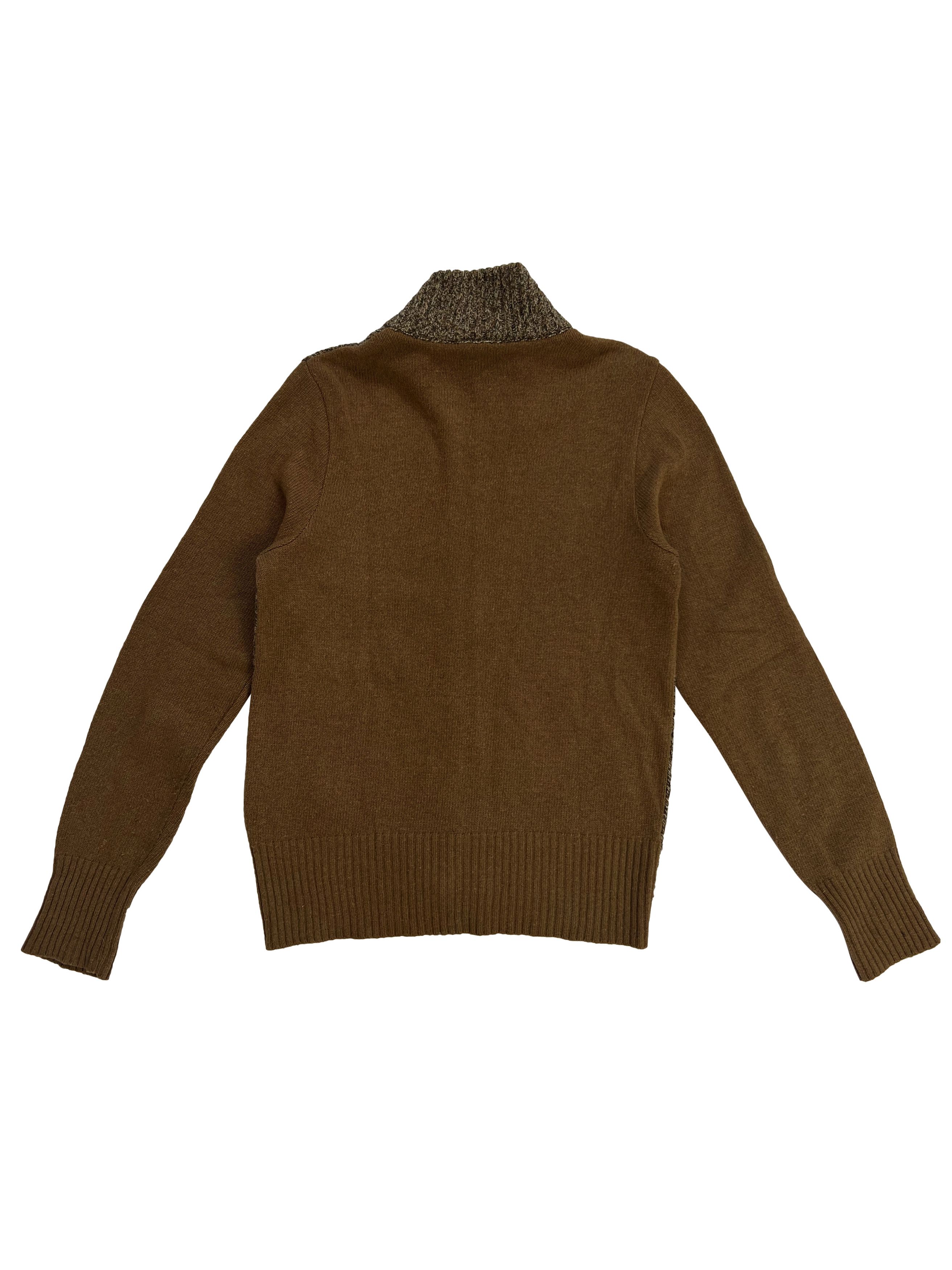 Dolce & Gabbana ⚡️QUICK SALE⚡️ 1990s' Dolce & Gabbana Brown Zip-up Sweater Size US S / EU 44-46 / 1 - 2 Thumbnail