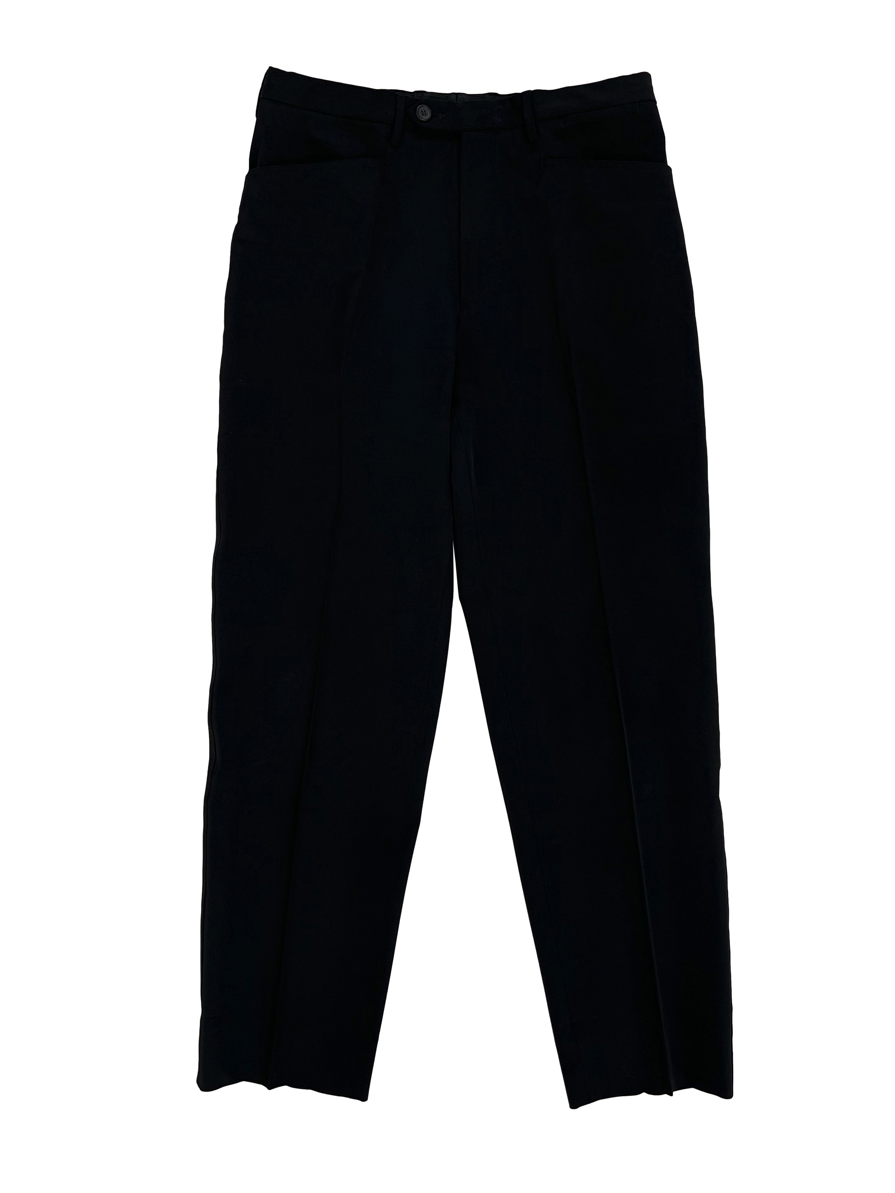 Prada ⚡️QUICK SALE⚡️2010s' Prada Black Pants Trousers Size US 30 / EU 46 - 1 Thumbnail
