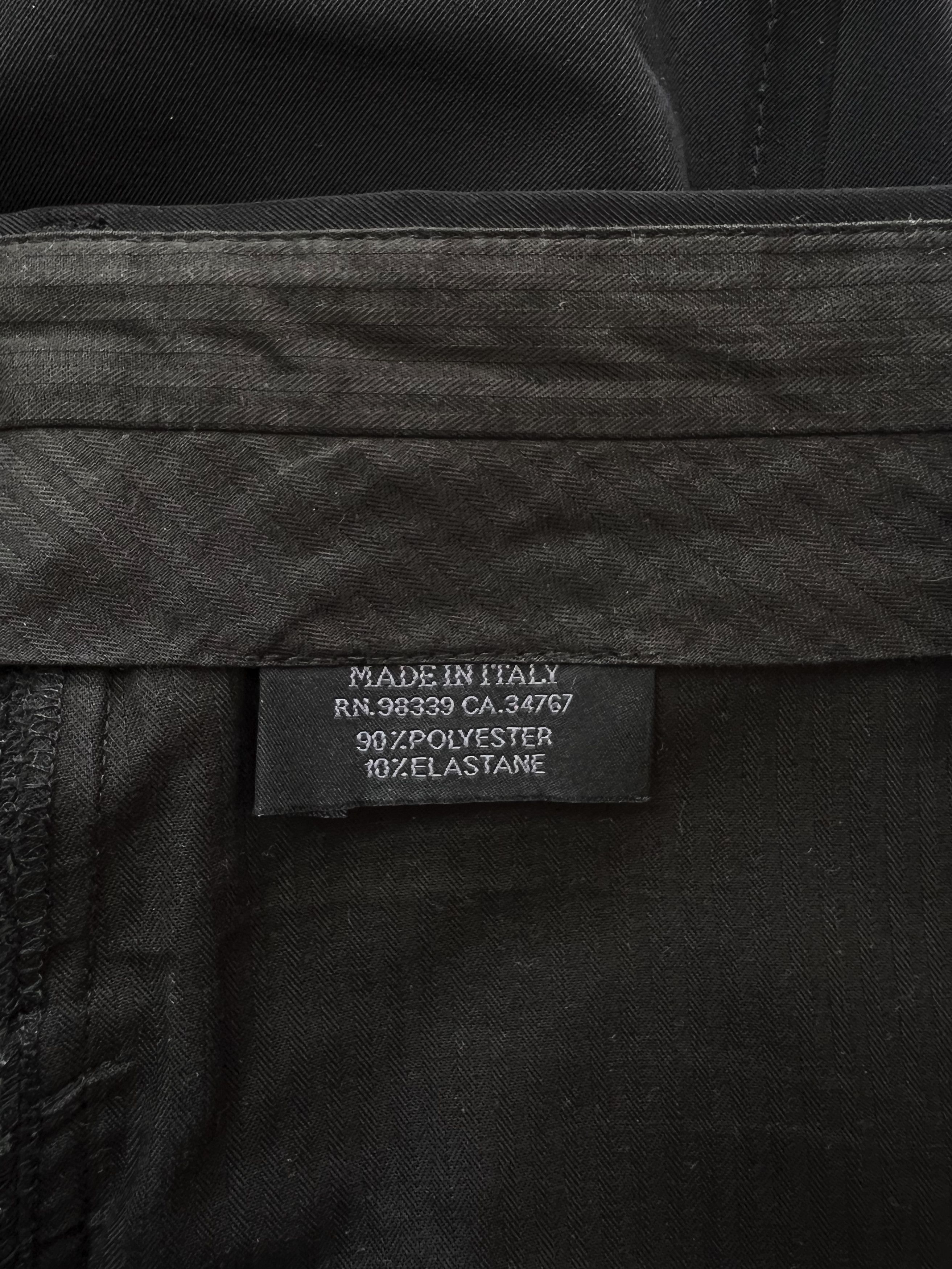 Prada ⚡️QUICK SALE⚡️2010s' Prada Black Pants Trousers Size US 30 / EU 46 - 4 Thumbnail