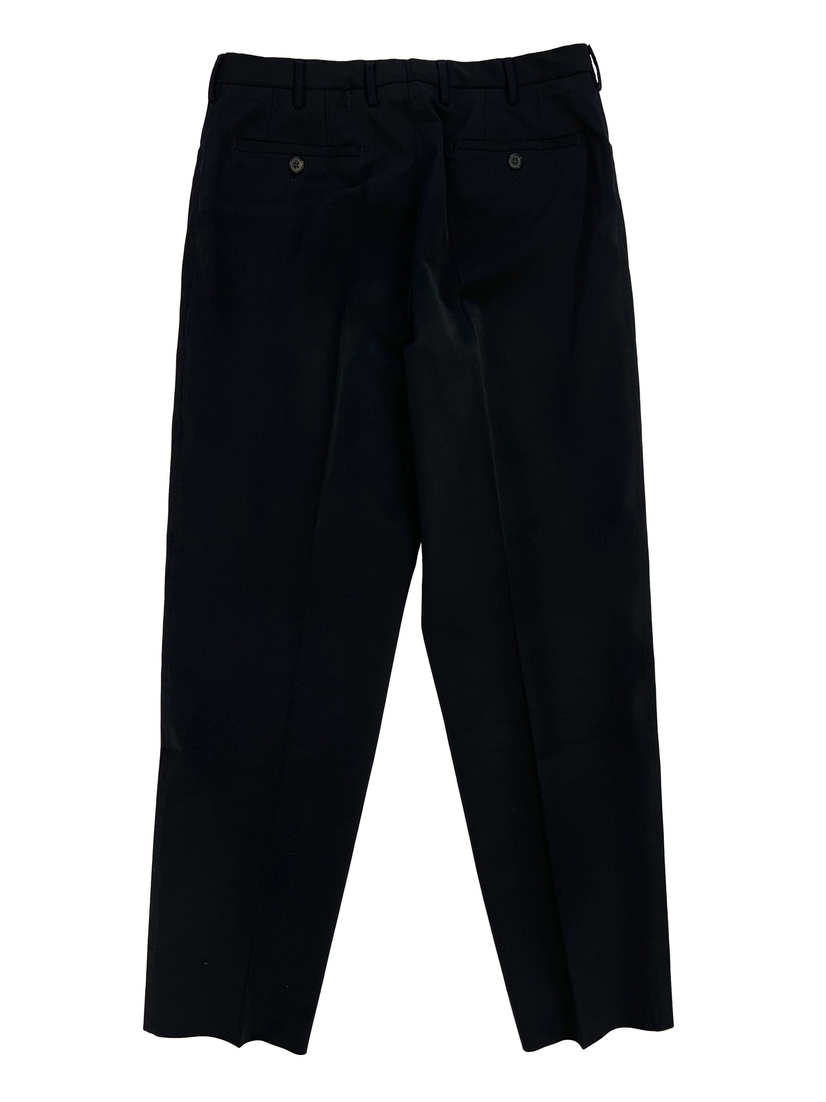Prada ⚡️QUICK SALE⚡️2010s' Prada Black Pants Trousers Size US 30 / EU 46 - 2 Thumbnail
