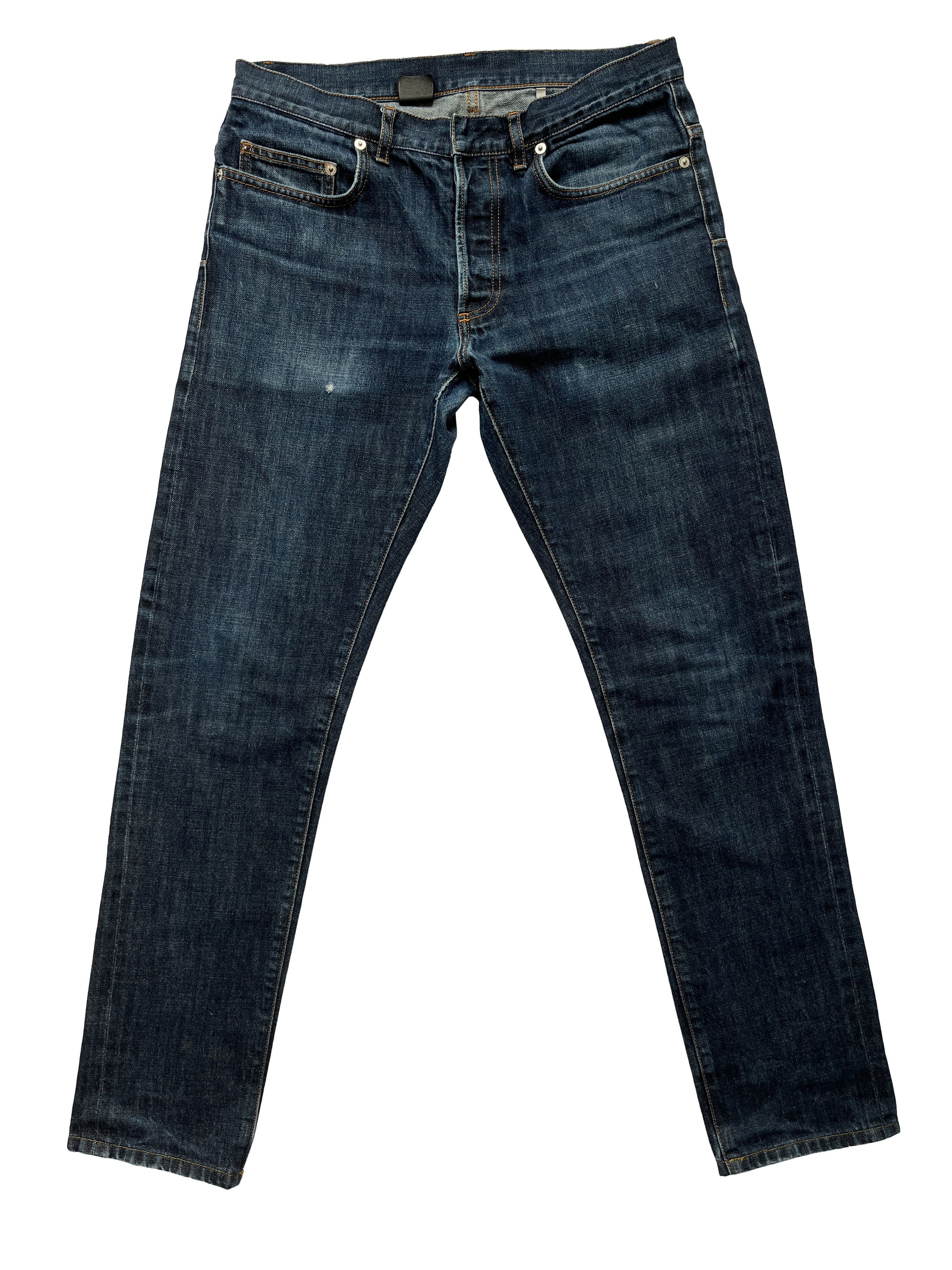 Pre-owned Dior X Hedi Slimane Dior By Hedi Slimane Blue Jeans Pants In Dark Blue