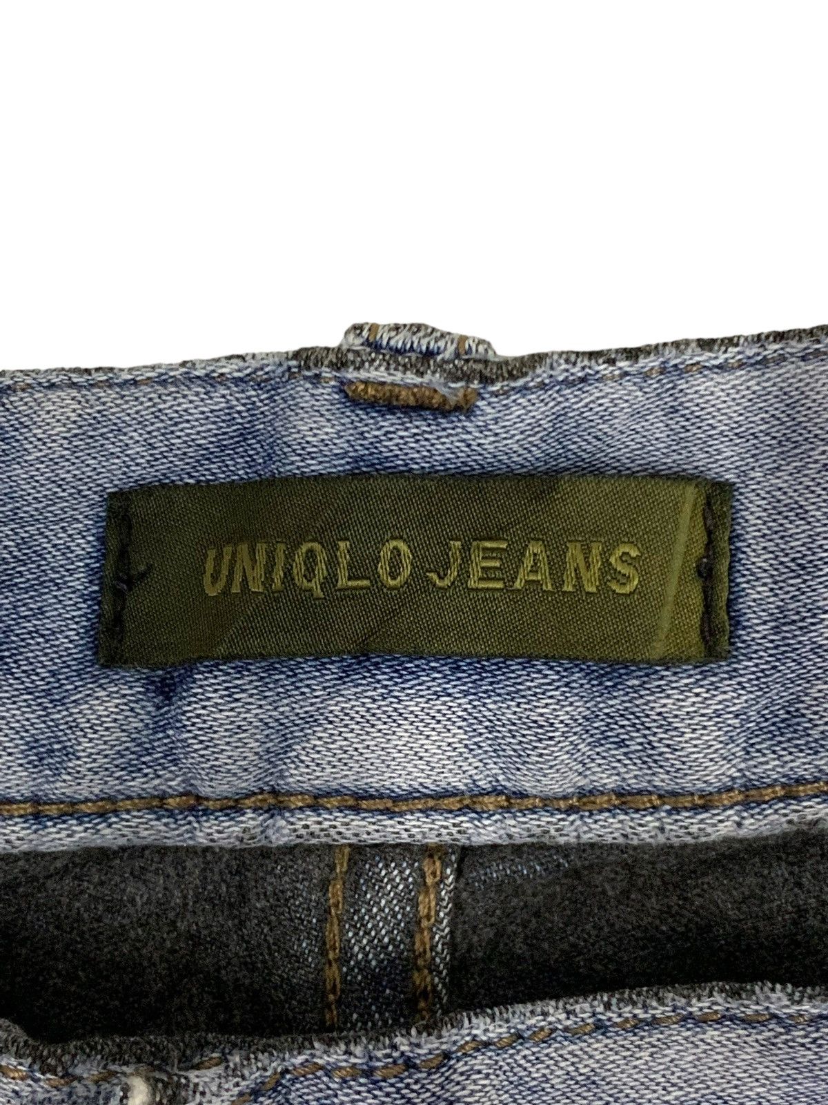 Jun Takahashi × Uniqlo Vintage Y2K Jun Takahashi Stretchable Jeans Size US 31 - 5 Thumbnail