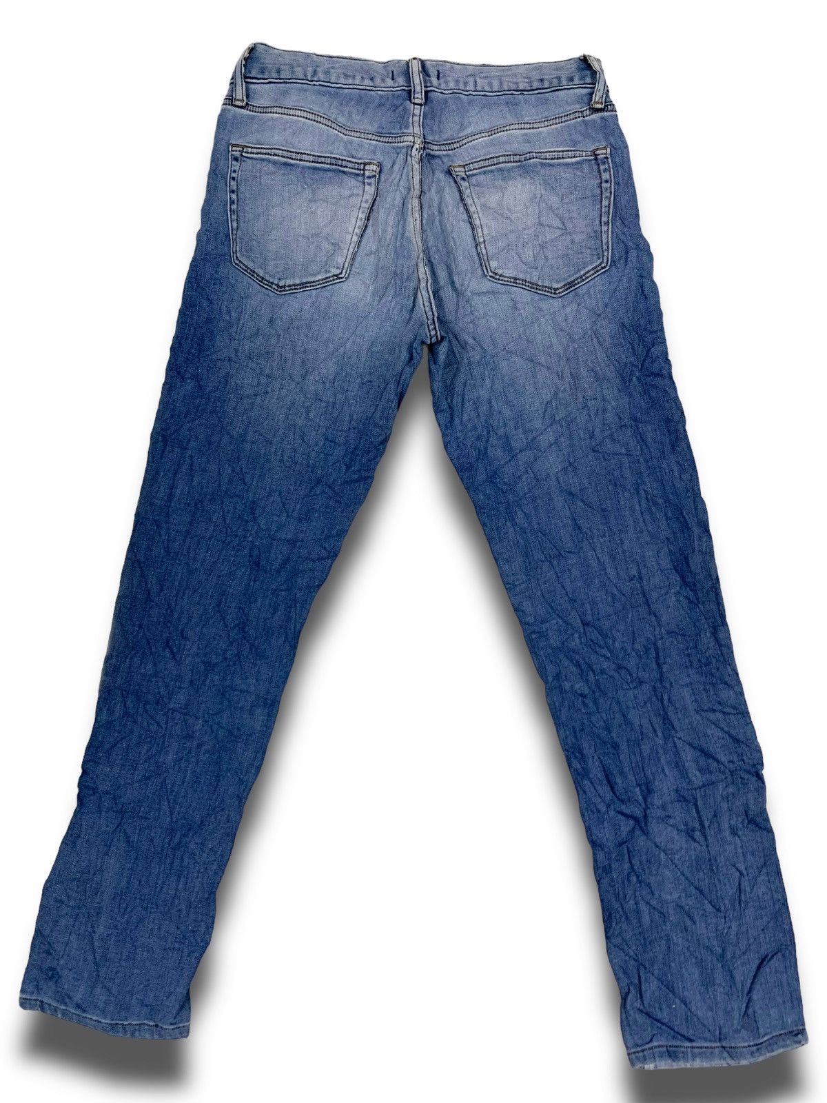 Jun Takahashi × Uniqlo Vintage Y2K Jun Takahashi Stretchable Jeans Size US 31 - 2 Thumbnail