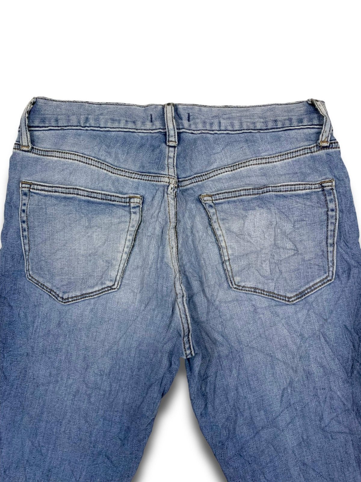 Jun Takahashi × Uniqlo Vintage Y2K Jun Takahashi Stretchable Jeans Size US 31 - 6 Thumbnail