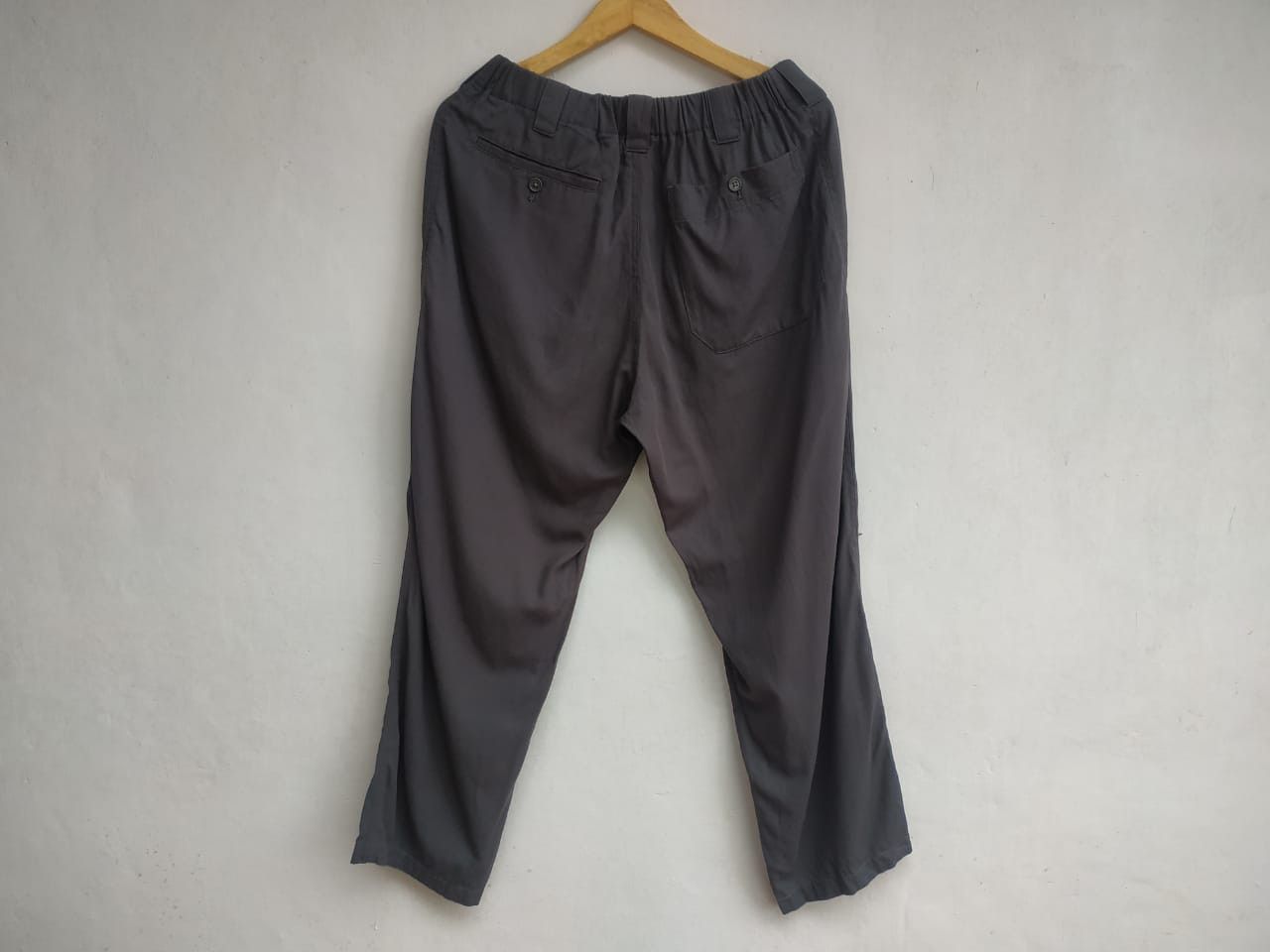 Yohji Yamamoto Fit 31 to 32, Yohji yamamoto Stretch Waist Pants Size US 32 / EU 48 - 3 Thumbnail
