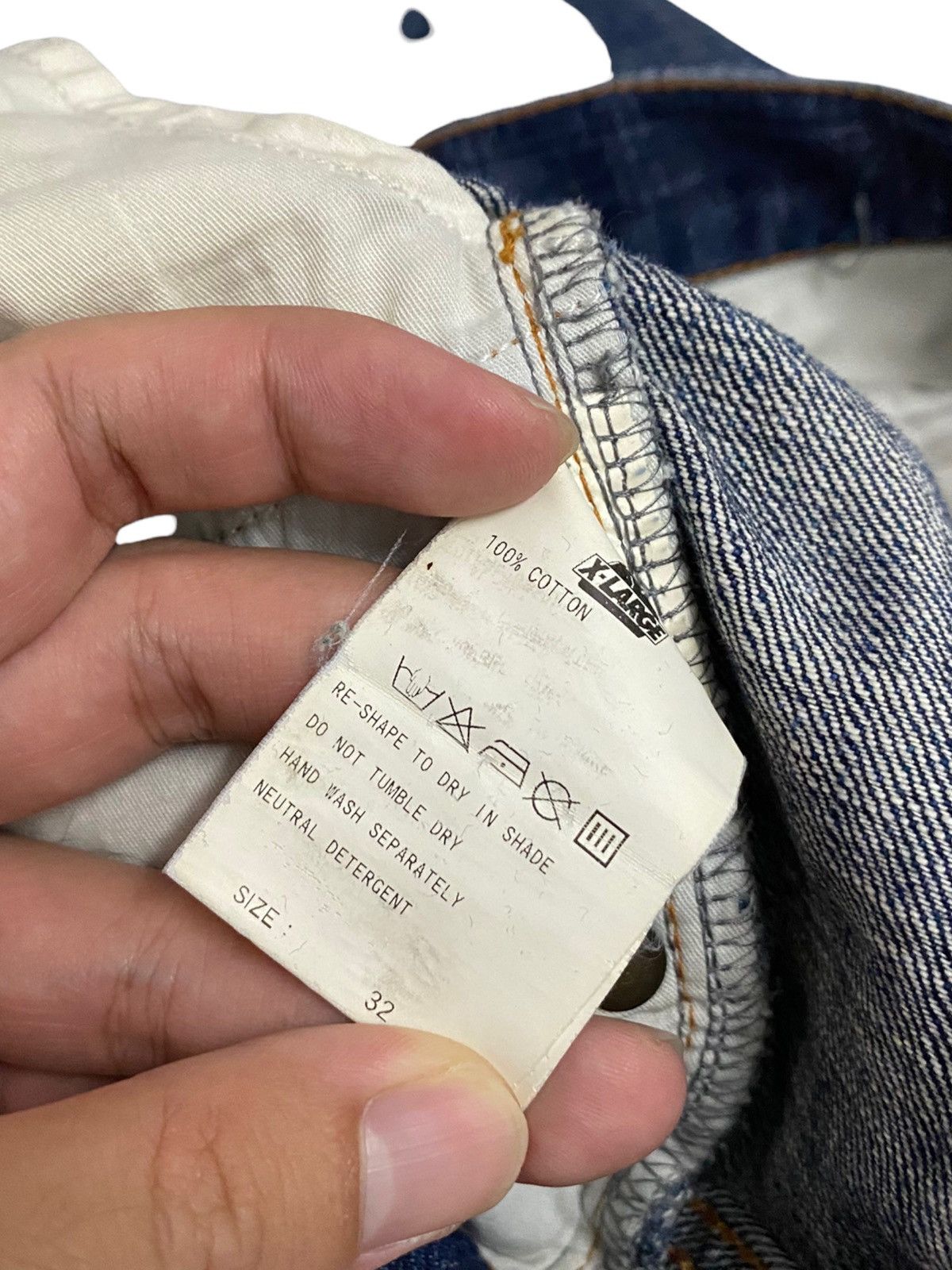Japanese Brand 🔥Express Shipping🔥 Japanese Streetwear X-Large Jeans Size US 32 / EU 48 - 7 Thumbnail