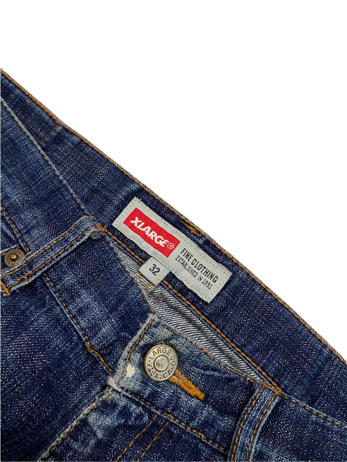 Japanese Brand 🔥Express Shipping🔥 Japanese Streetwear X-Large Jeans Size US 32 / EU 48 - 9 Thumbnail