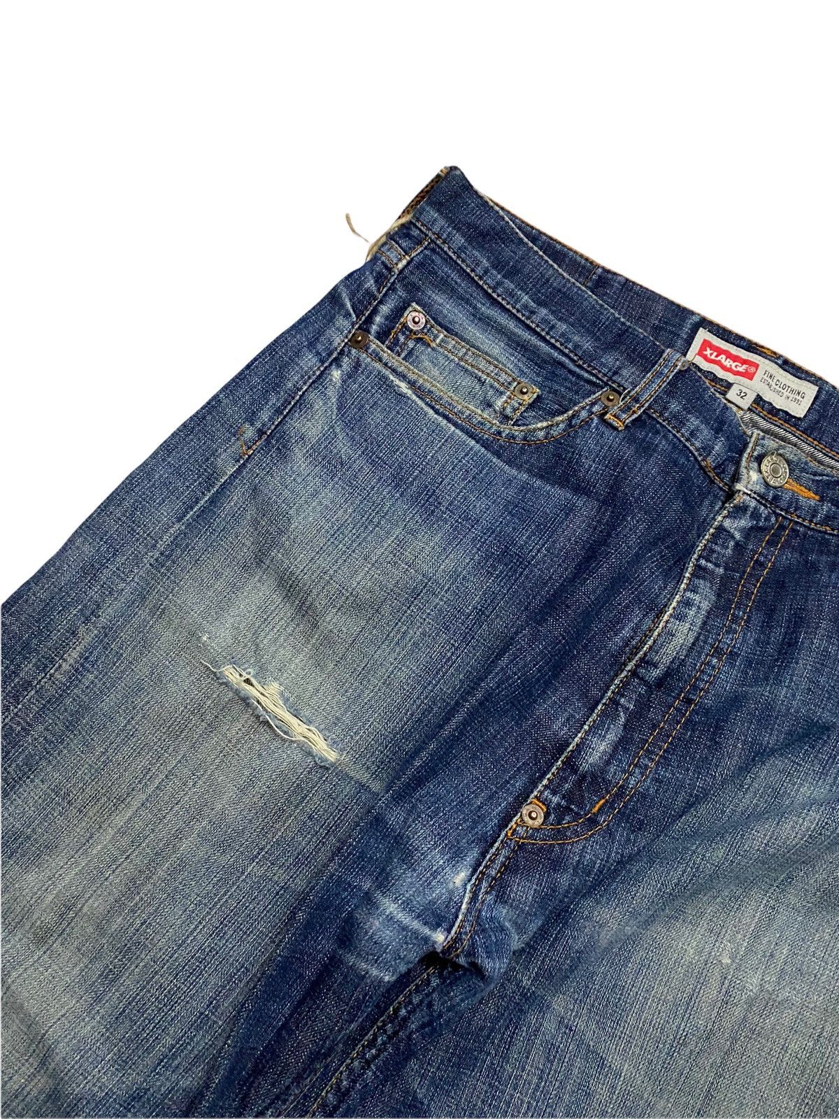 Japanese Brand 🔥Express Shipping🔥 Japanese Streetwear X-Large Jeans Size US 32 / EU 48 - 8 Thumbnail