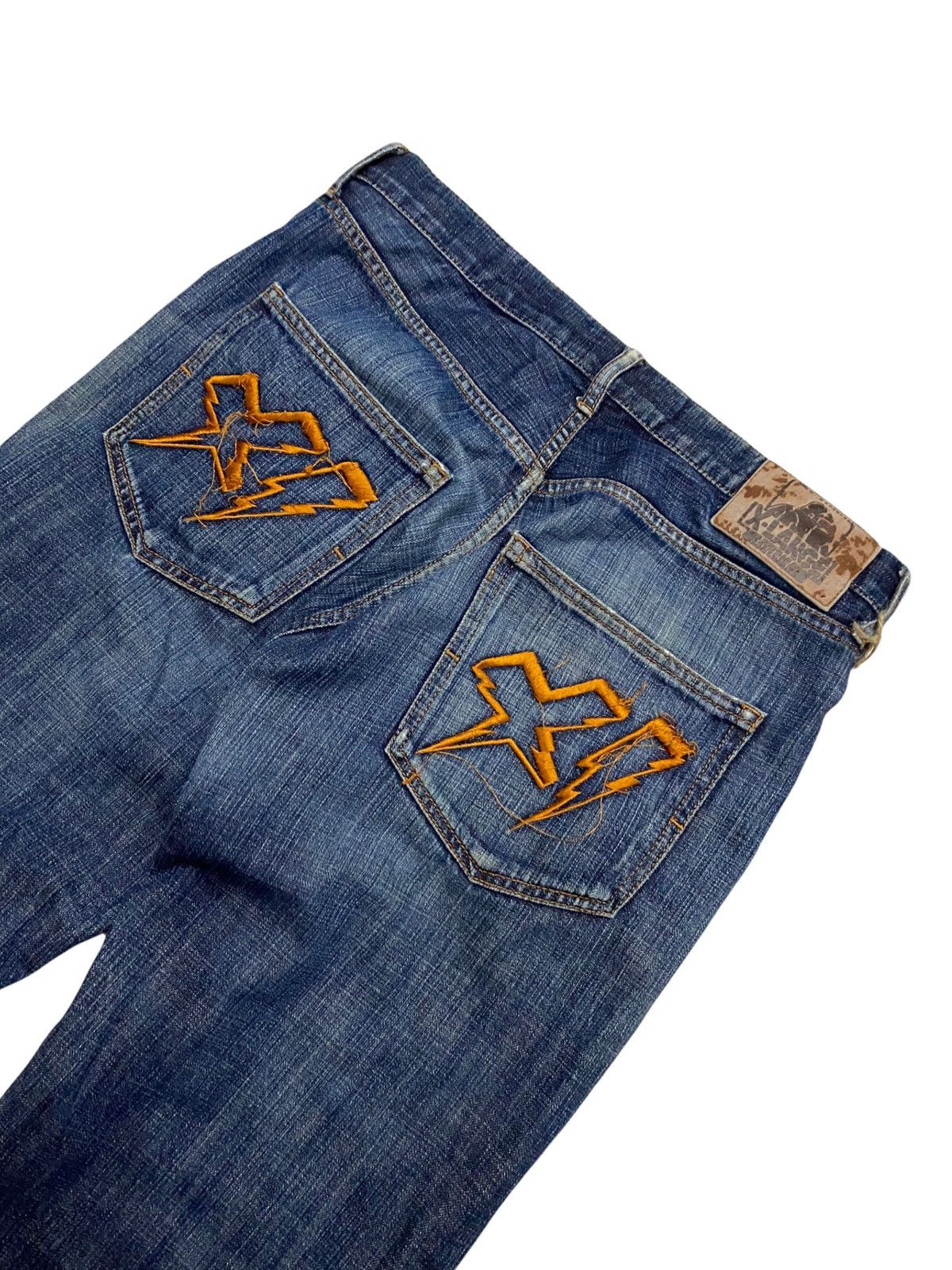 Japanese Brand 🔥Express Shipping🔥 Japanese Streetwear X-Large Jeans Size US 32 / EU 48 - 4 Thumbnail