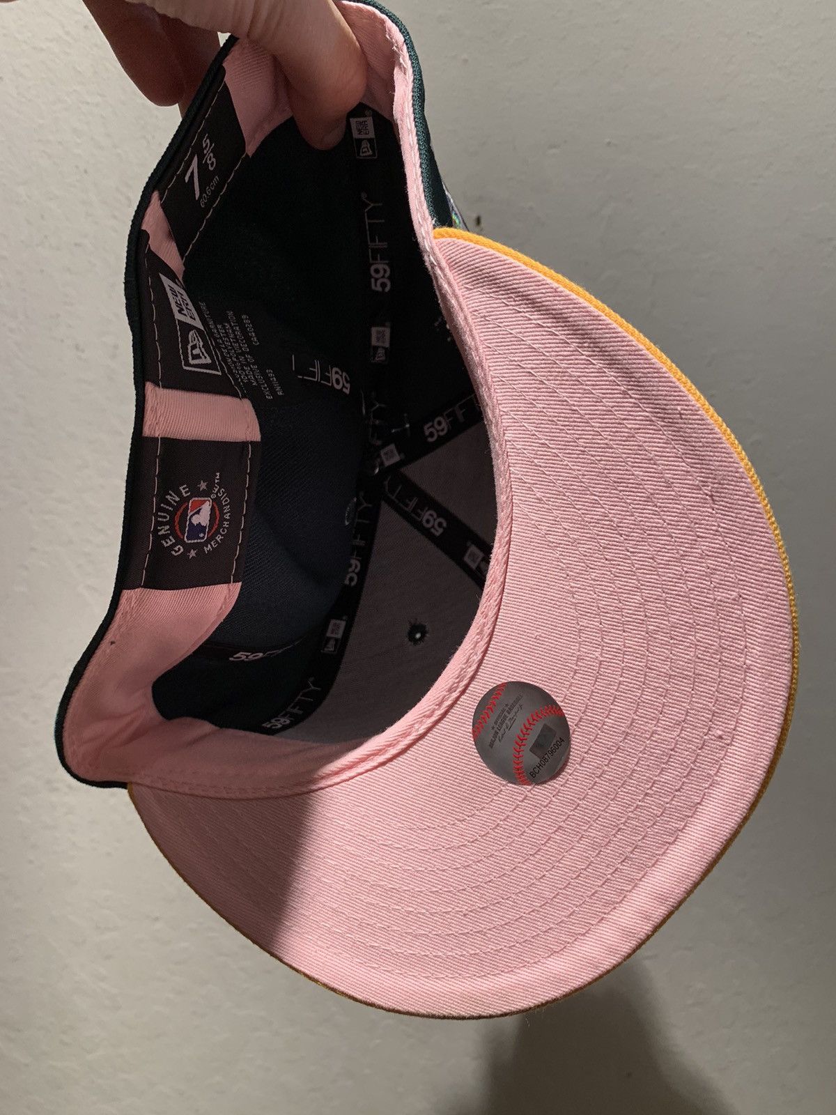 MLB RARE* New Era Oakland A’s Battle of the Bay World Series Hat Size ONE SIZE - 5 Thumbnail