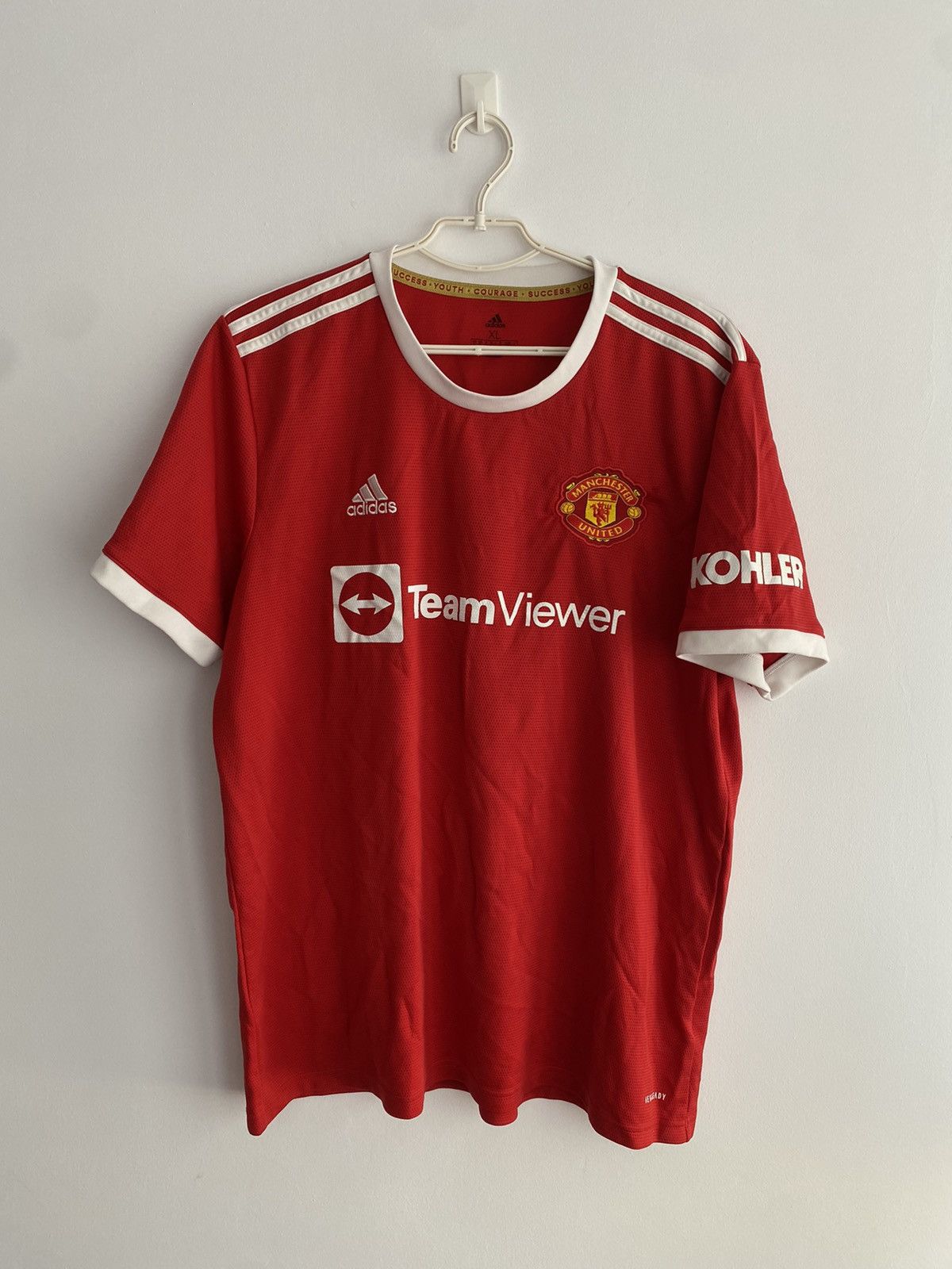 Adidas Adidas Manchester United Football Jersey 2021/2022 Home XL Grailed