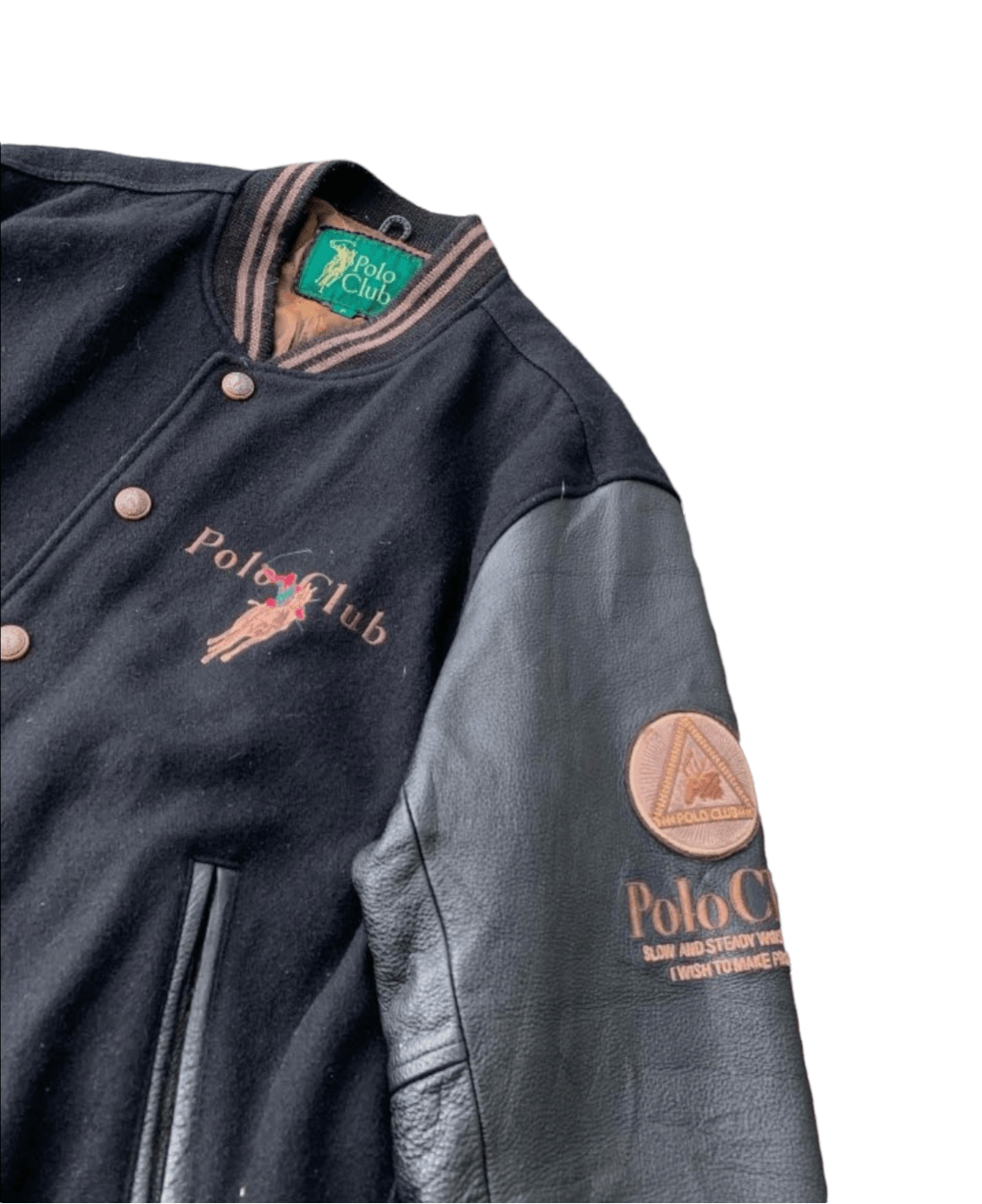 Beverly Hills Polo Club × Vintage Vintage Polo Club Varsity Jacket Letterman Jack Hamilton Size US L / EU 52-54 / 3 - 6 Thumbnail