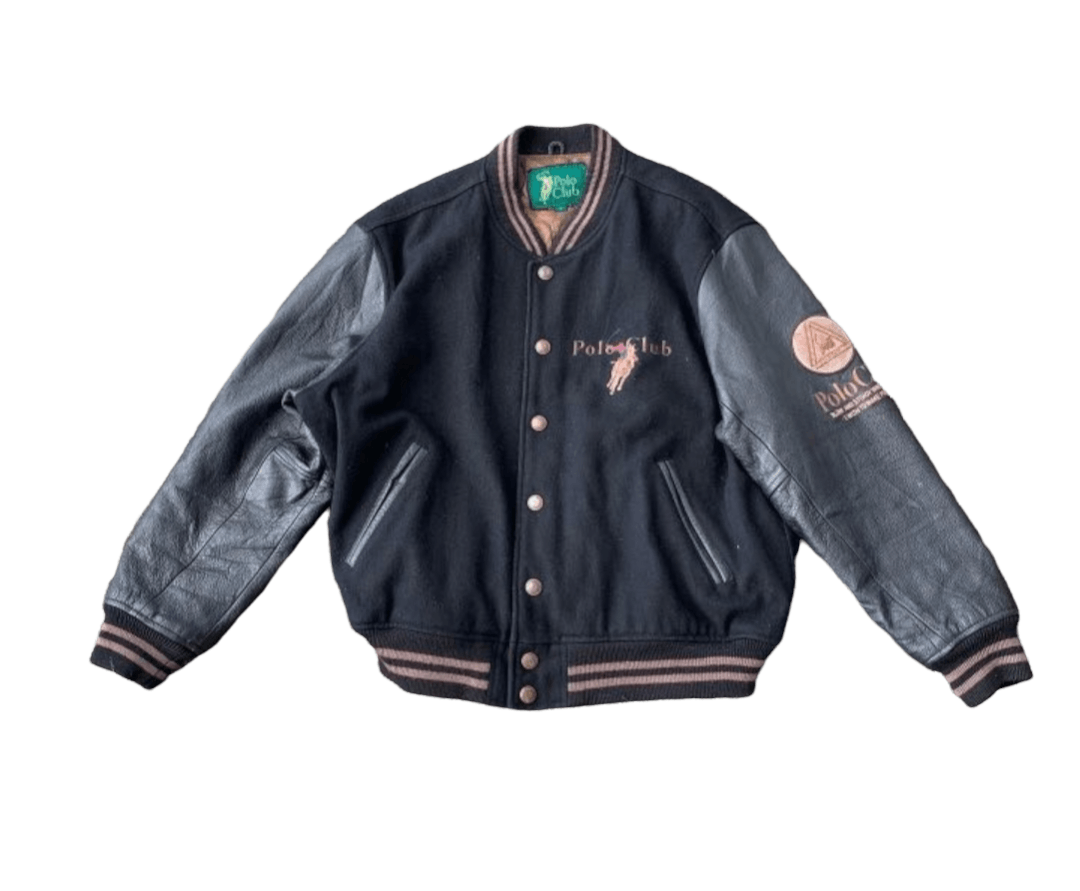 Beverly Hills Polo Club × Vintage Vintage Polo Club Varsity Jacket Letterman Jack Hamilton Size US L / EU 52-54 / 3 - 4 Thumbnail