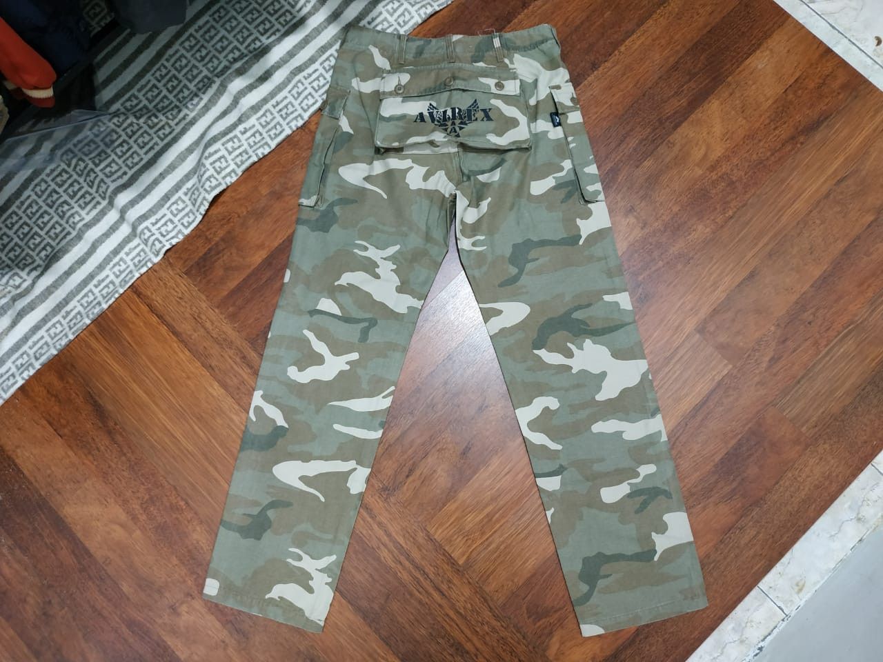 image of Fit 32 To 33, Avirex Monkey Pants in Camo, Men's