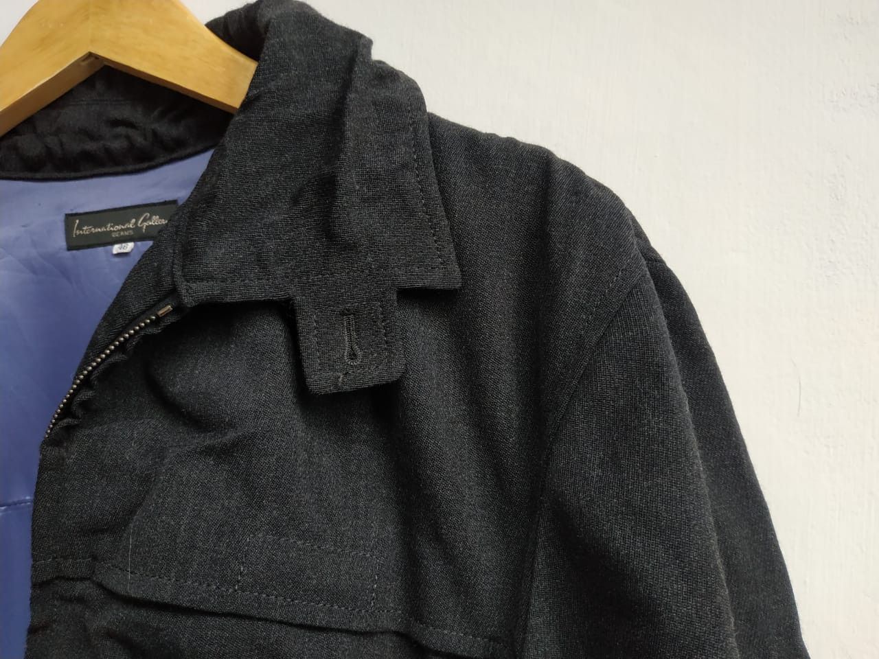 Beams Plus Fit S to M, Beams Crinkle Pleat Wool Oversize Jacket Size US M / EU 48-50 / 2 - 4 Thumbnail