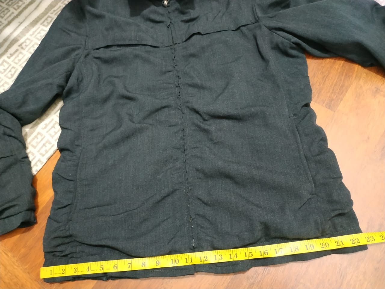 Beams Plus Fit S to M, Beams Crinkle Pleat Wool Oversize Jacket Size US M / EU 48-50 / 2 - 13 Thumbnail