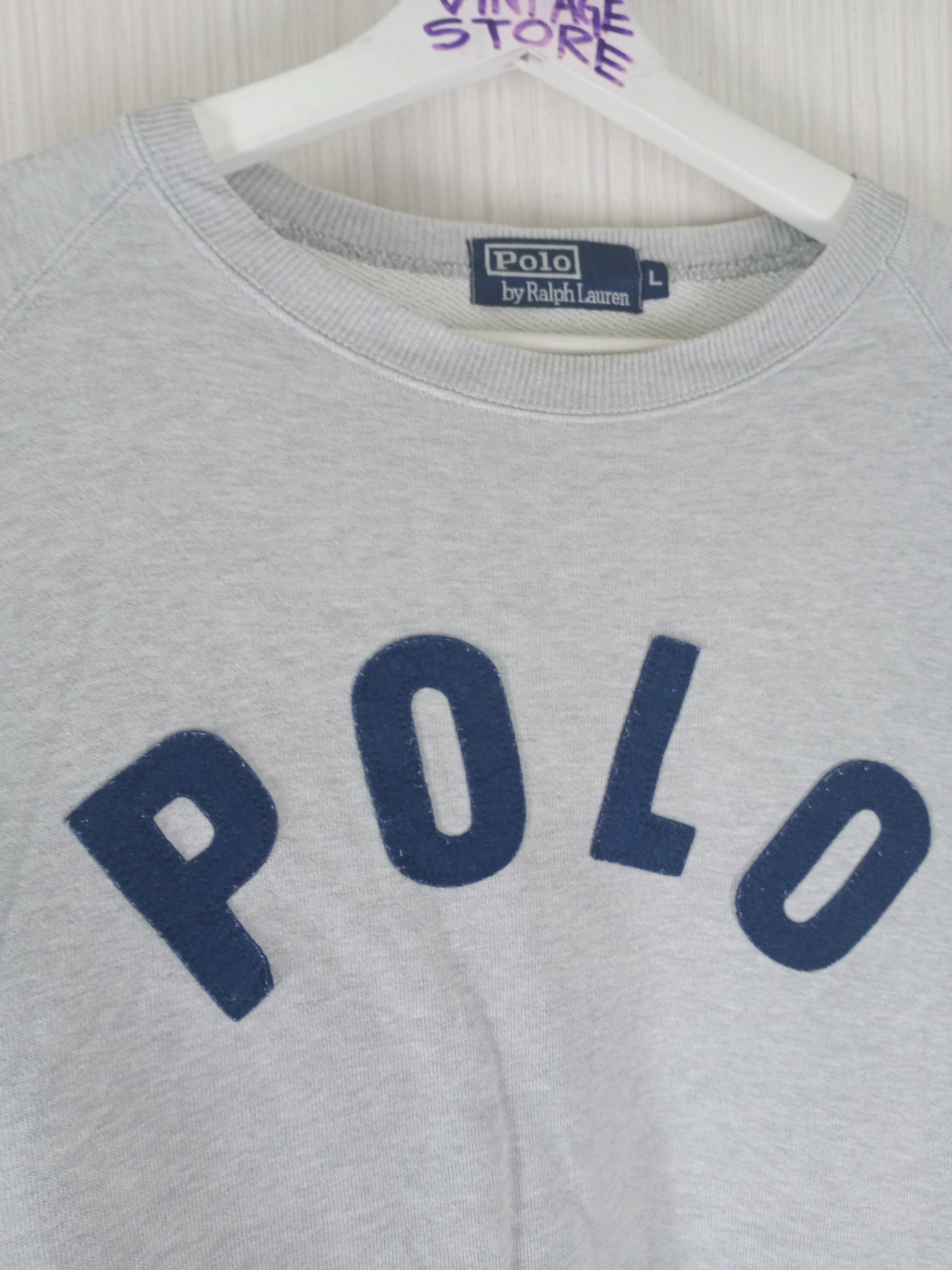 Polo Ralph Lauren 90s Vintage POLO RALPH LAUREN Sweatshirt Size US L / EU 52-54 / 3 - 6 Thumbnail