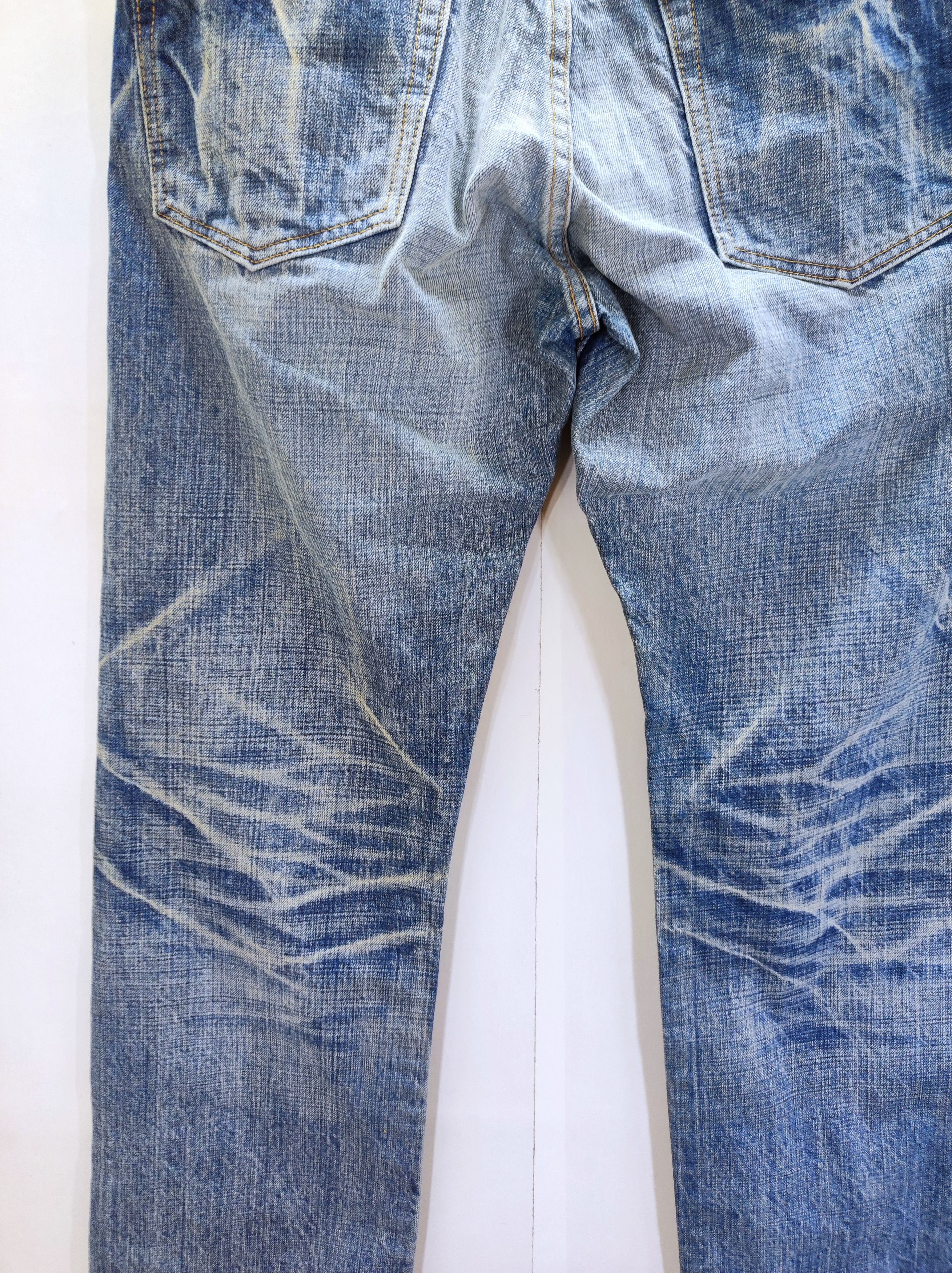 Eternal × Le Grande Bleu (L.G.B.) Eternal Stone Wash Denim Japan Faded Pleased denim Size US 32 / EU 48 - 5 Thumbnail