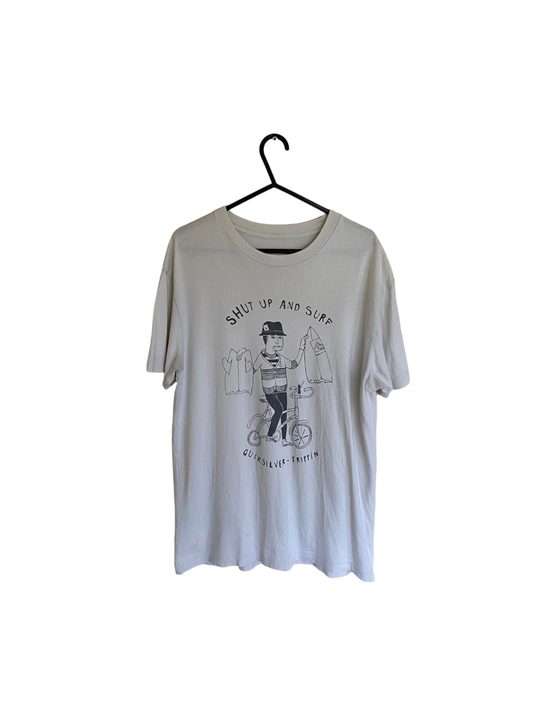 Quiksilver × Vintage Quiksilver surf vintage tee Size US M / EU 48-50 / 2 - 1 Thumbnail
