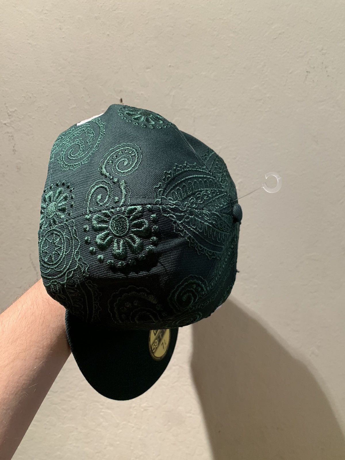 MLB × New Era *RARE* New Era Oakland A’s Paisley Embroidered MLB Hat Size ONE SIZE - 4 Thumbnail
