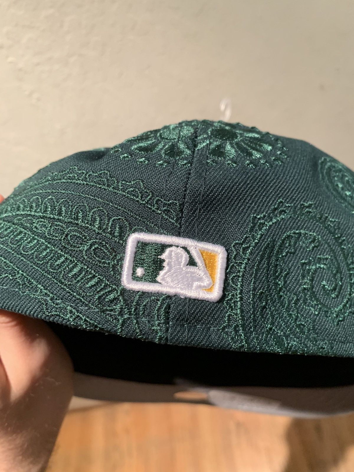 MLB × New Era *RARE* New Era Oakland A’s Paisley Embroidered MLB Hat Size ONE SIZE - 6 Thumbnail