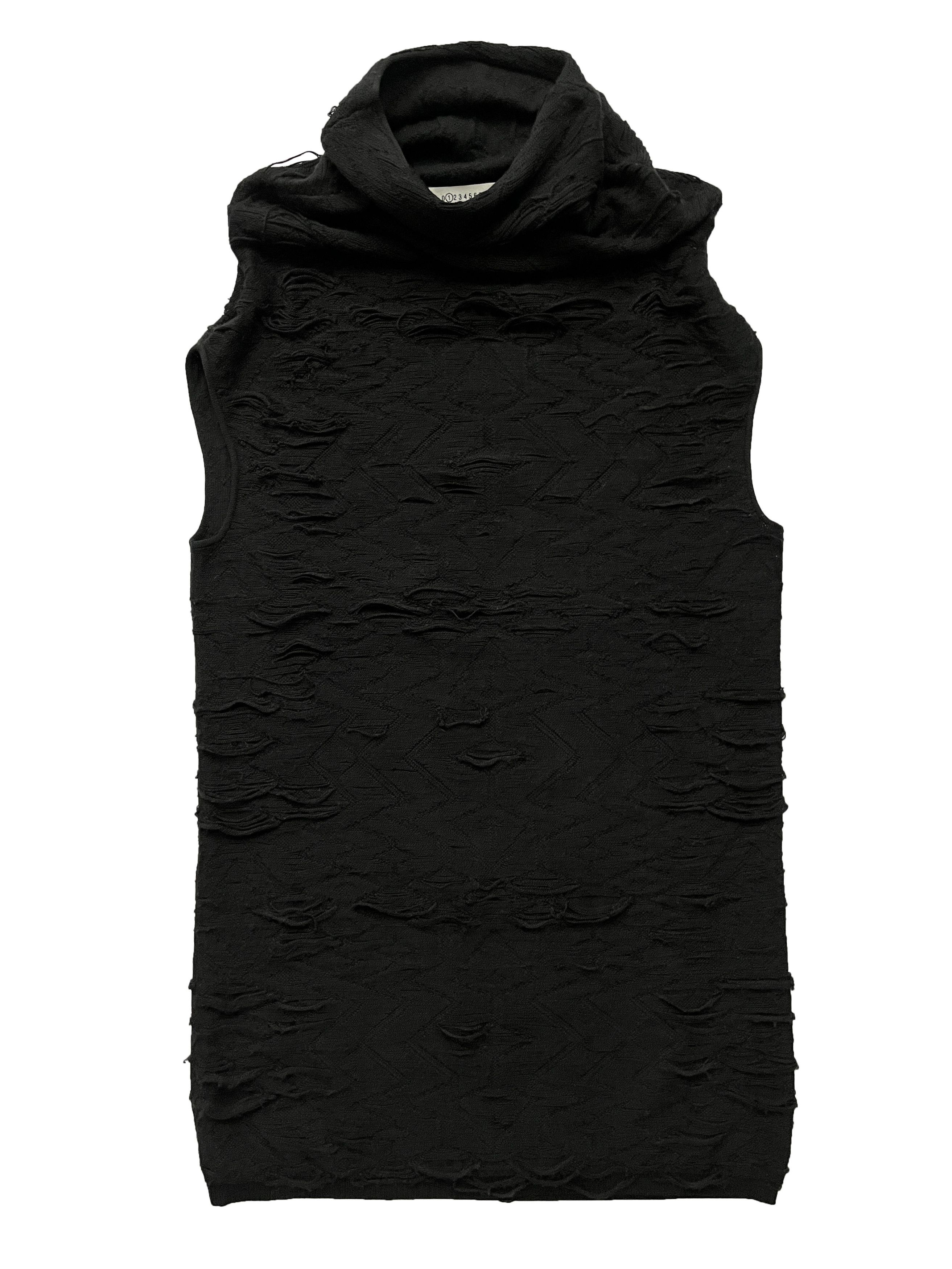 Maison Margiela ⚡️QUICK SALE⚡️2010 Margiela Knit High Neck Sleeveless Dress Size S / US 4 / IT 40 - 2 Thumbnail
