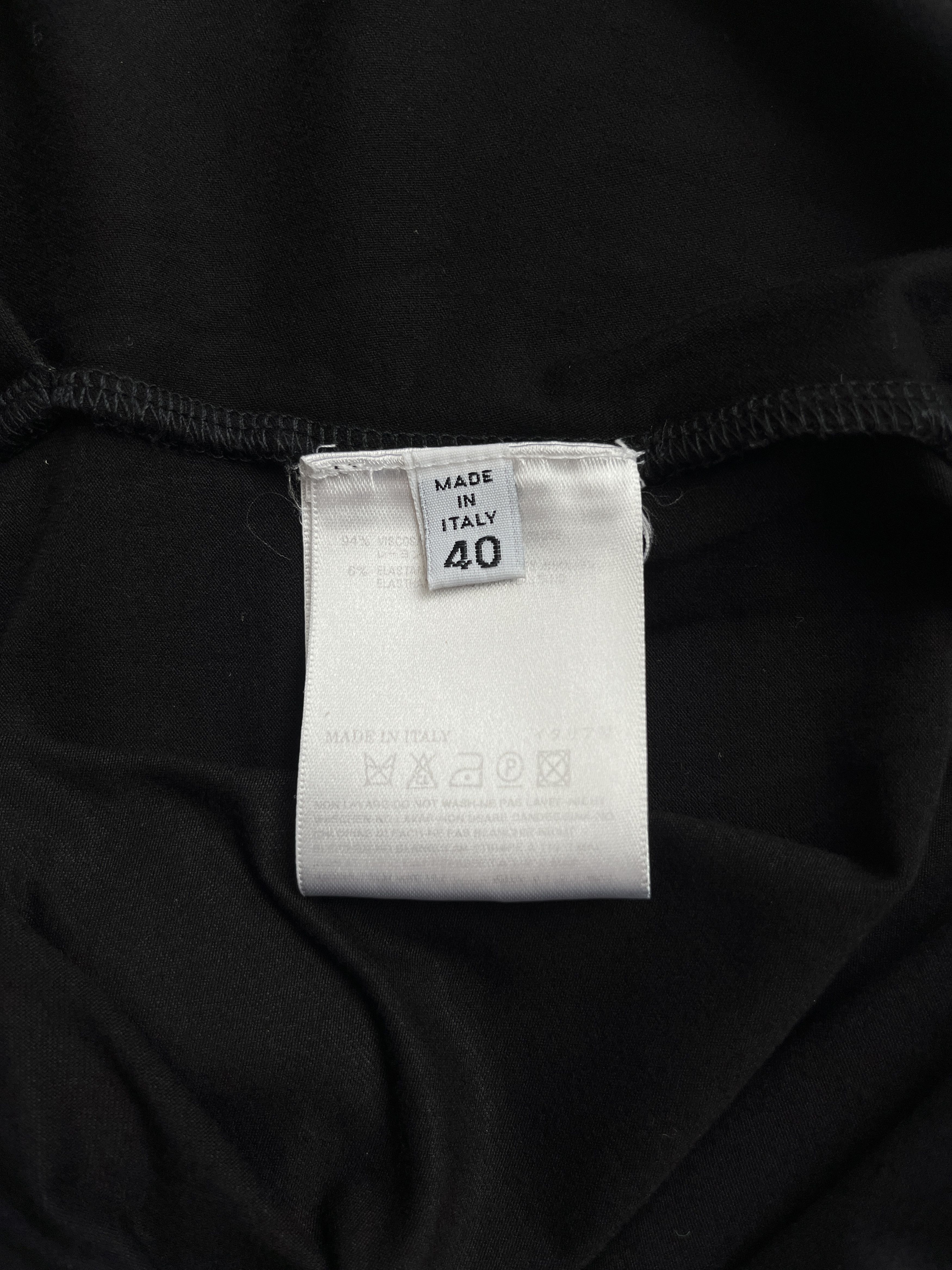 Maison Margiela ⚡️QUICK SALE⚡️Maison Margiela Black Draped Dress Size M / US 6-8 / IT 42-44 - 4 Thumbnail