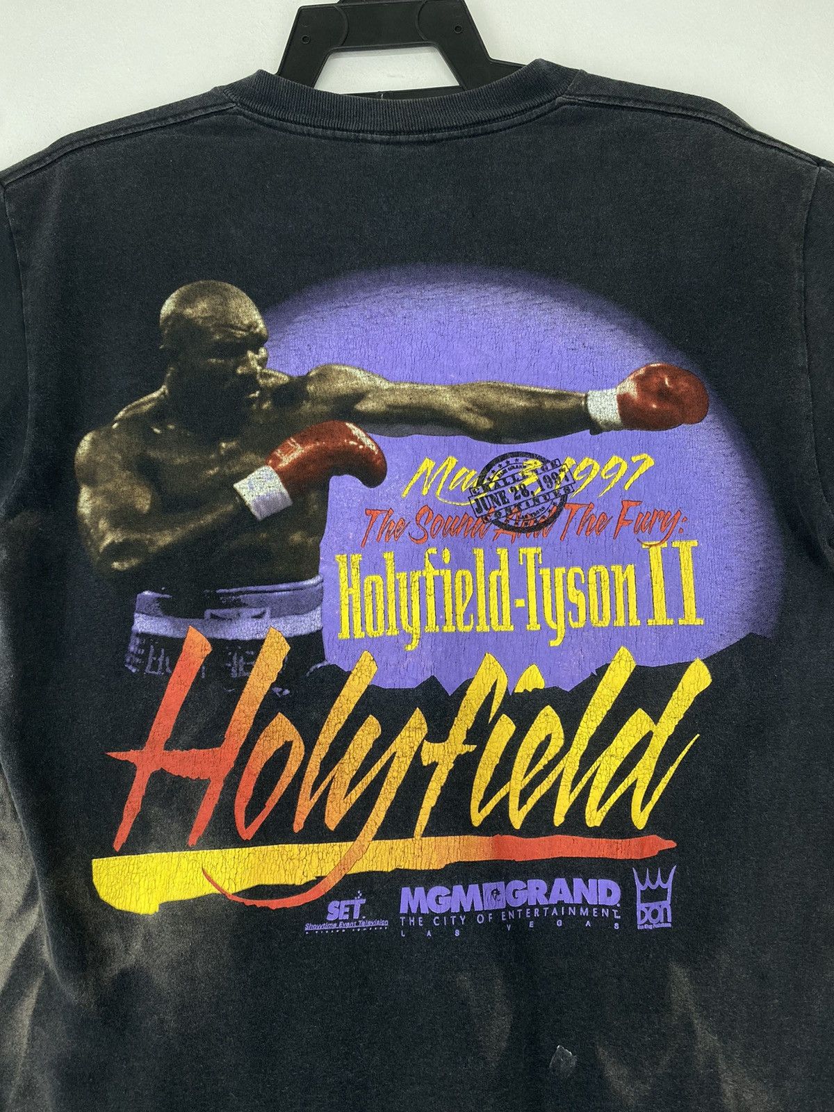 Vintage Vintage rare 1997 Evander Holyfield Size US M / EU 48-50 / 2 - 2 Thumbnail