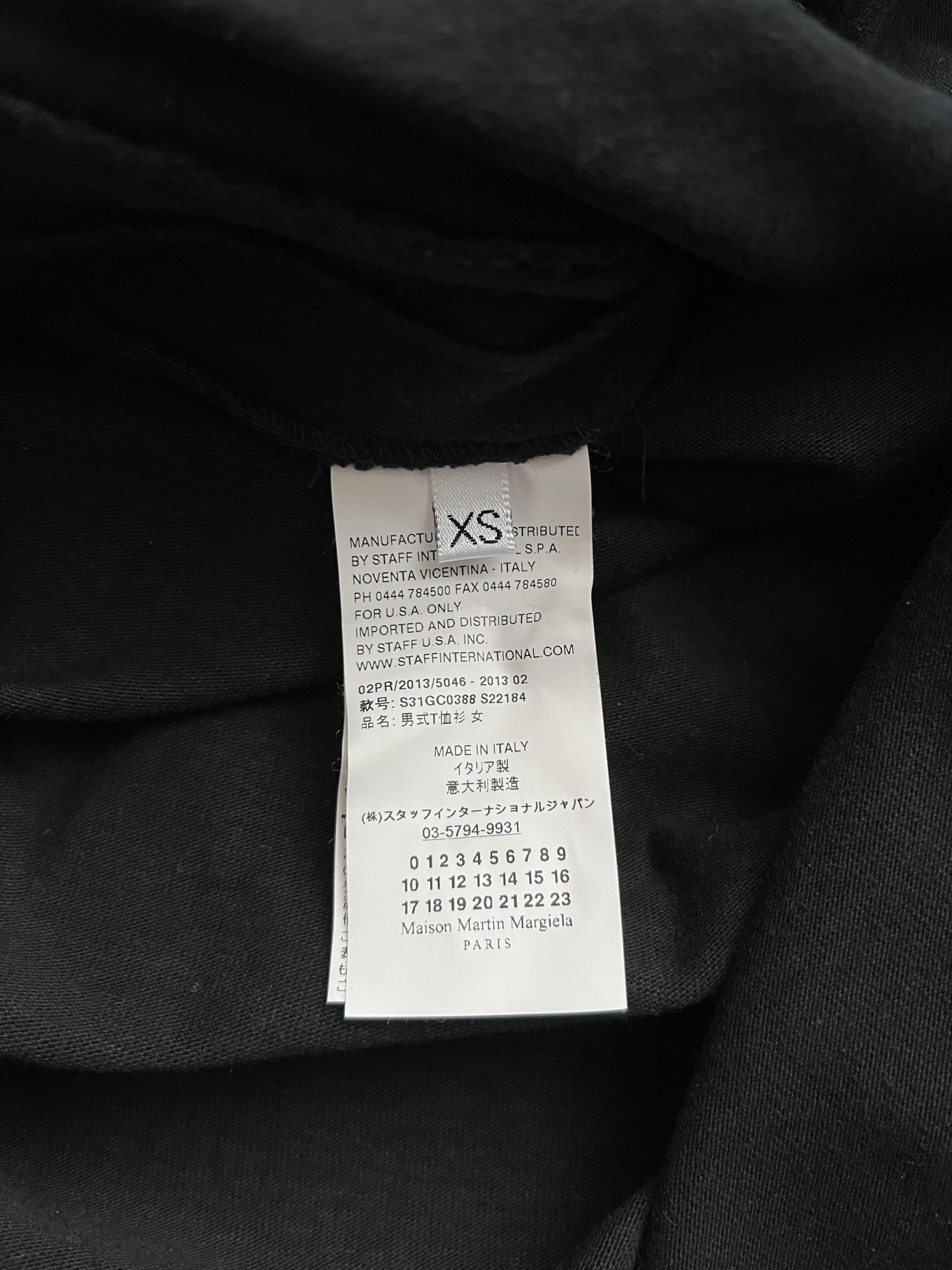 Maison Margiela ⚡️QUICK SALE⚡️2013 Margiela Black T-Shirt Dress/Tunic Size XS / US 0-2 / IT 36-38 - 5 Thumbnail