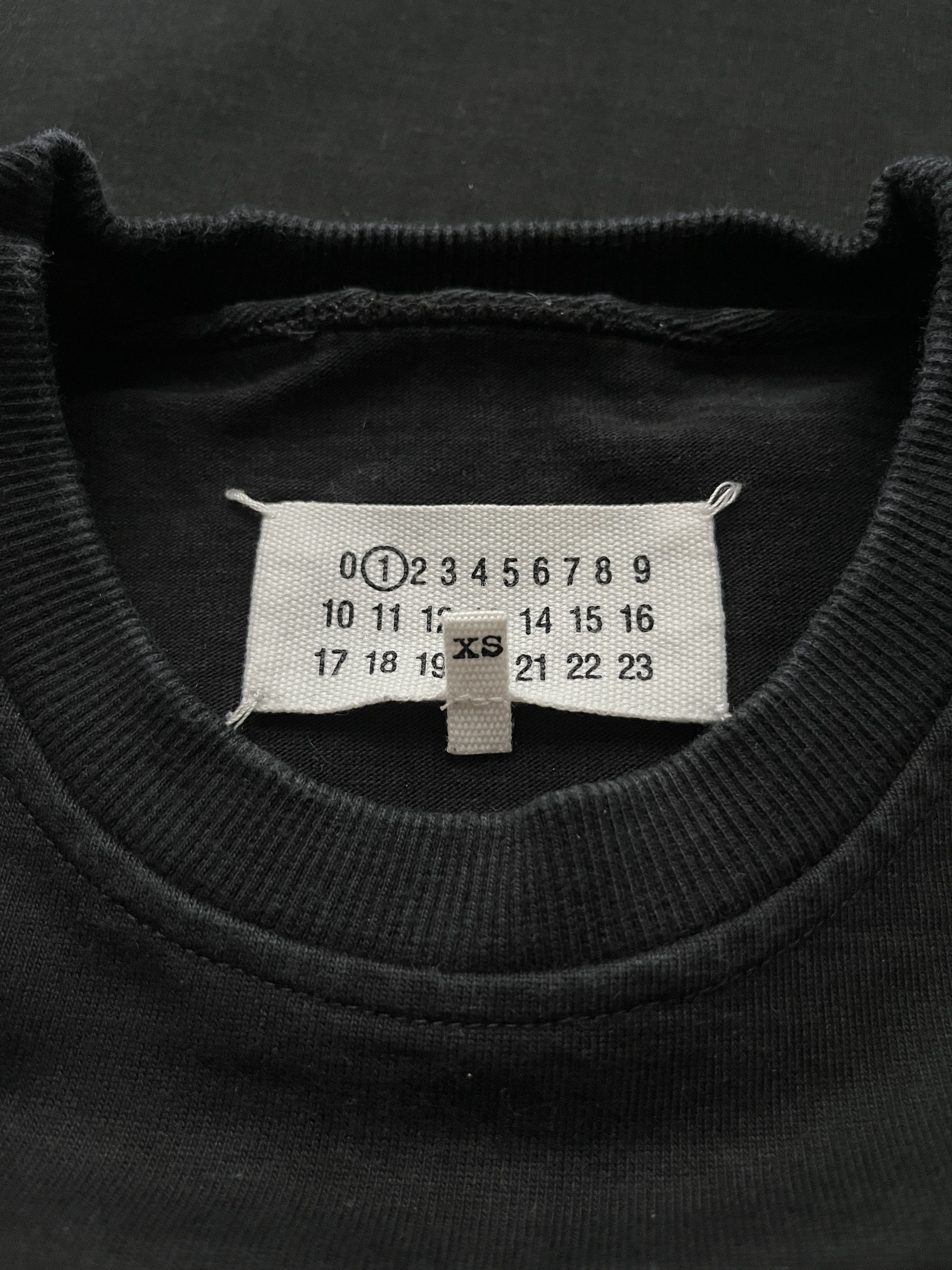 Maison Margiela ⚡️QUICK SALE⚡️2013 Margiela Black T-Shirt Dress/Tunic Size XS / US 0-2 / IT 36-38 - 4 Thumbnail
