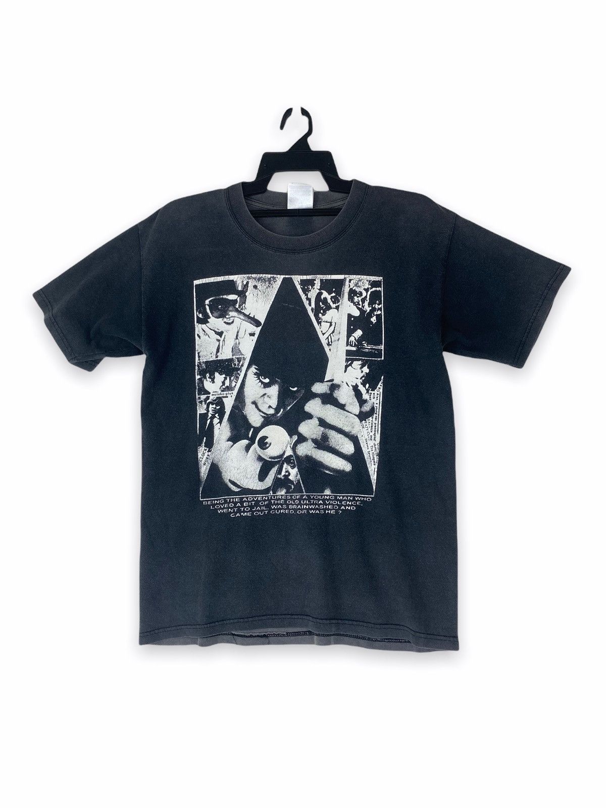 image of Movie x Vintage A Clockwork Orange By Stanley Kubrick in Black, Men's (Size Medium)