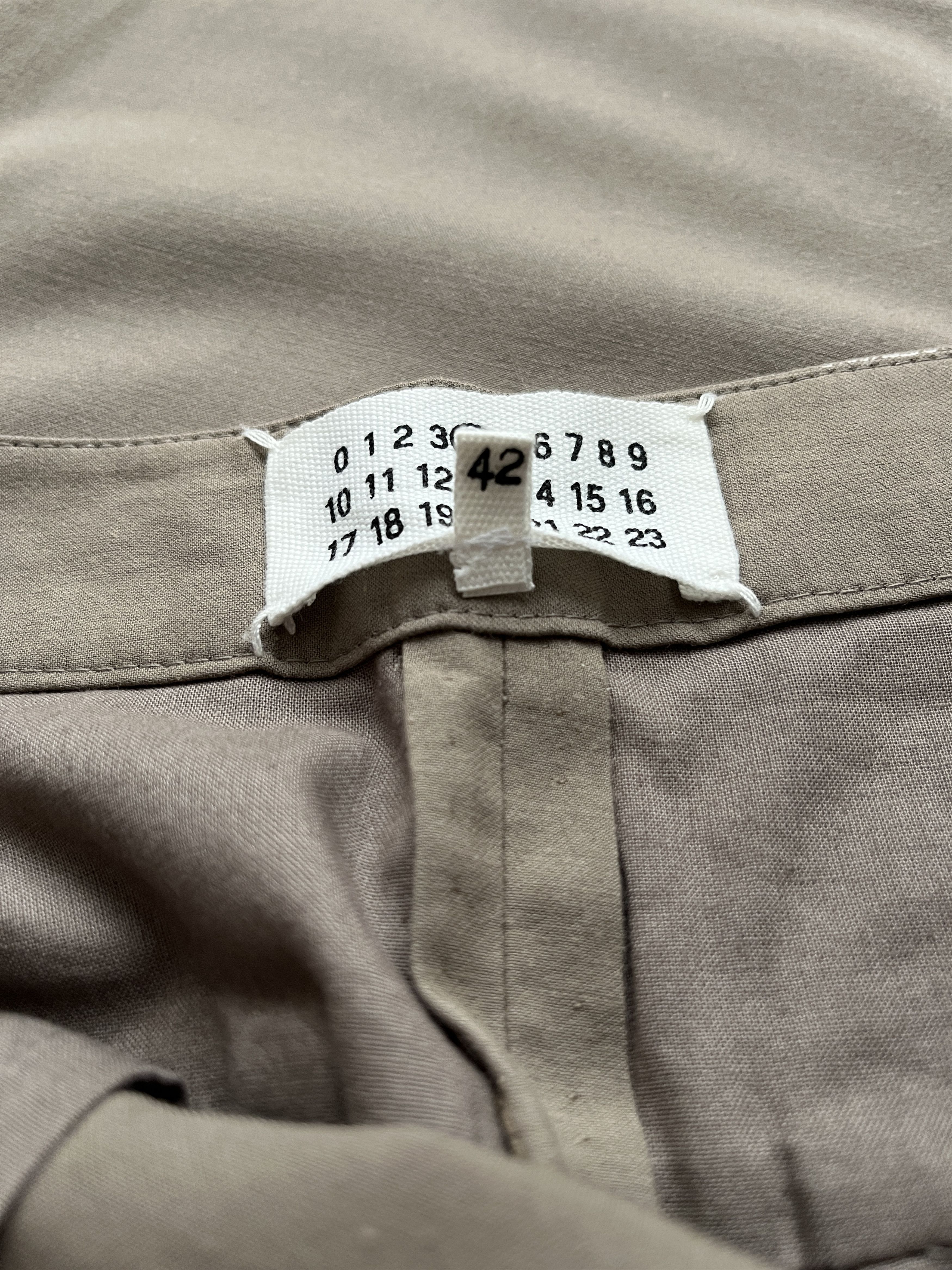 Maison Margiela ⚡️QUICK SALE⚡️2013 Maison Margiela Light Brown Skirt Size 28" / US 6 / IT 42 - 4 Thumbnail