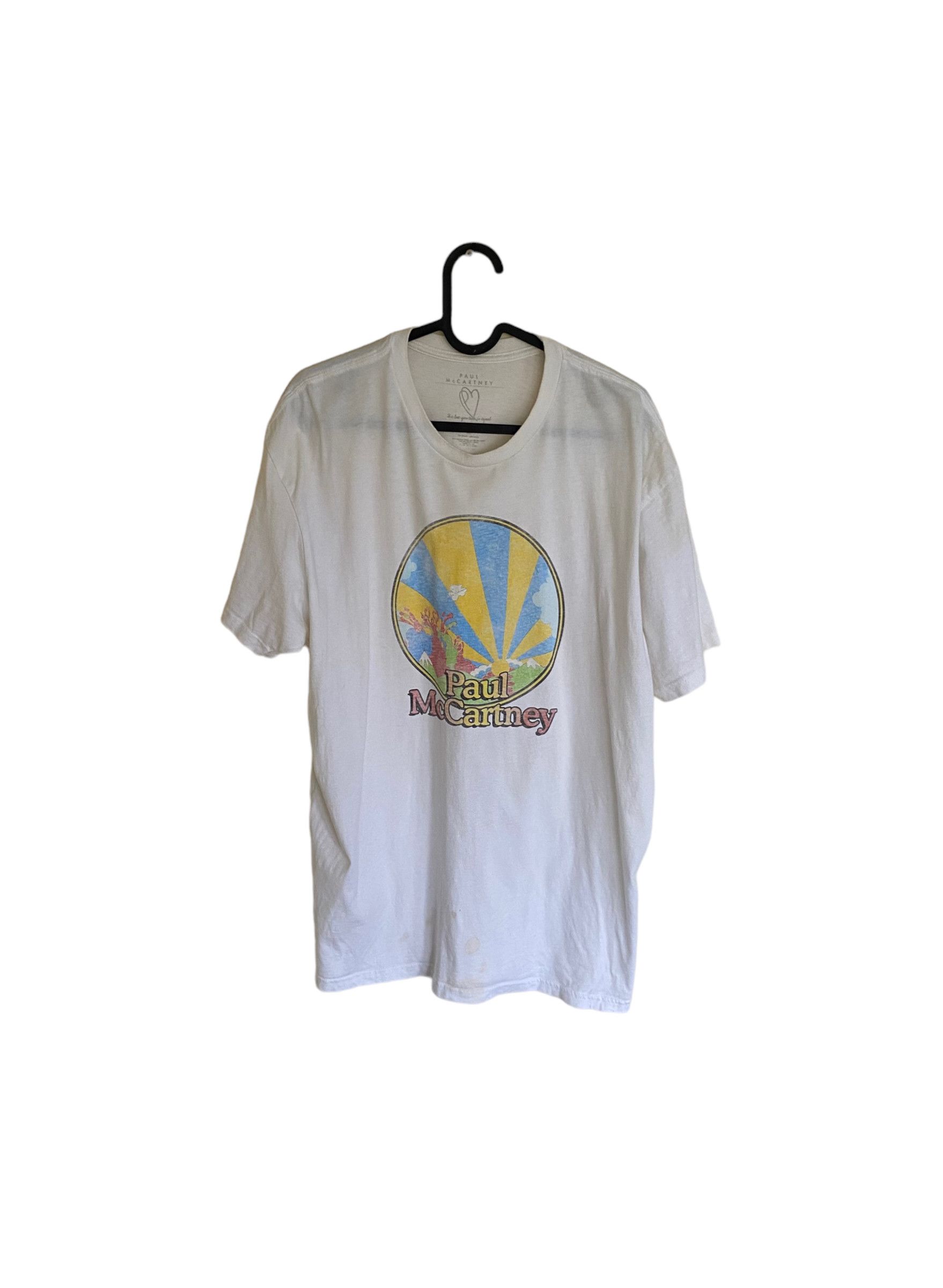 Band Tees Paul Mccartney vintage t-shirt Size US XL / EU 56 / 4 - 1 Thumbnail