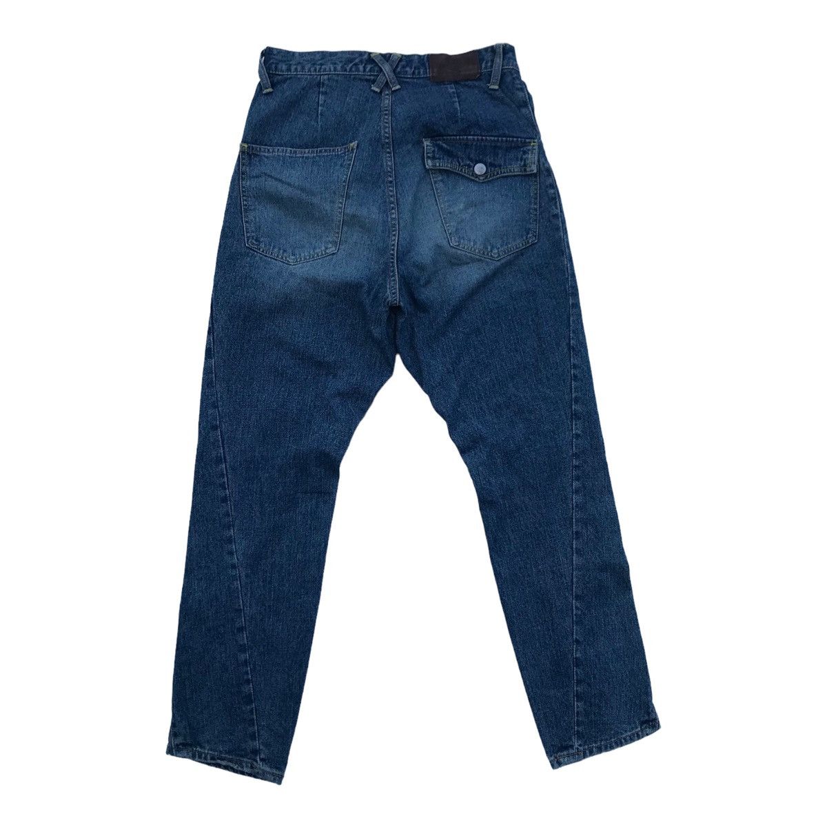 Japanese Brand E Hyphen Ripped Distressed High Waist Denim Pants Size US 28 / EU 44 - 7 Thumbnail