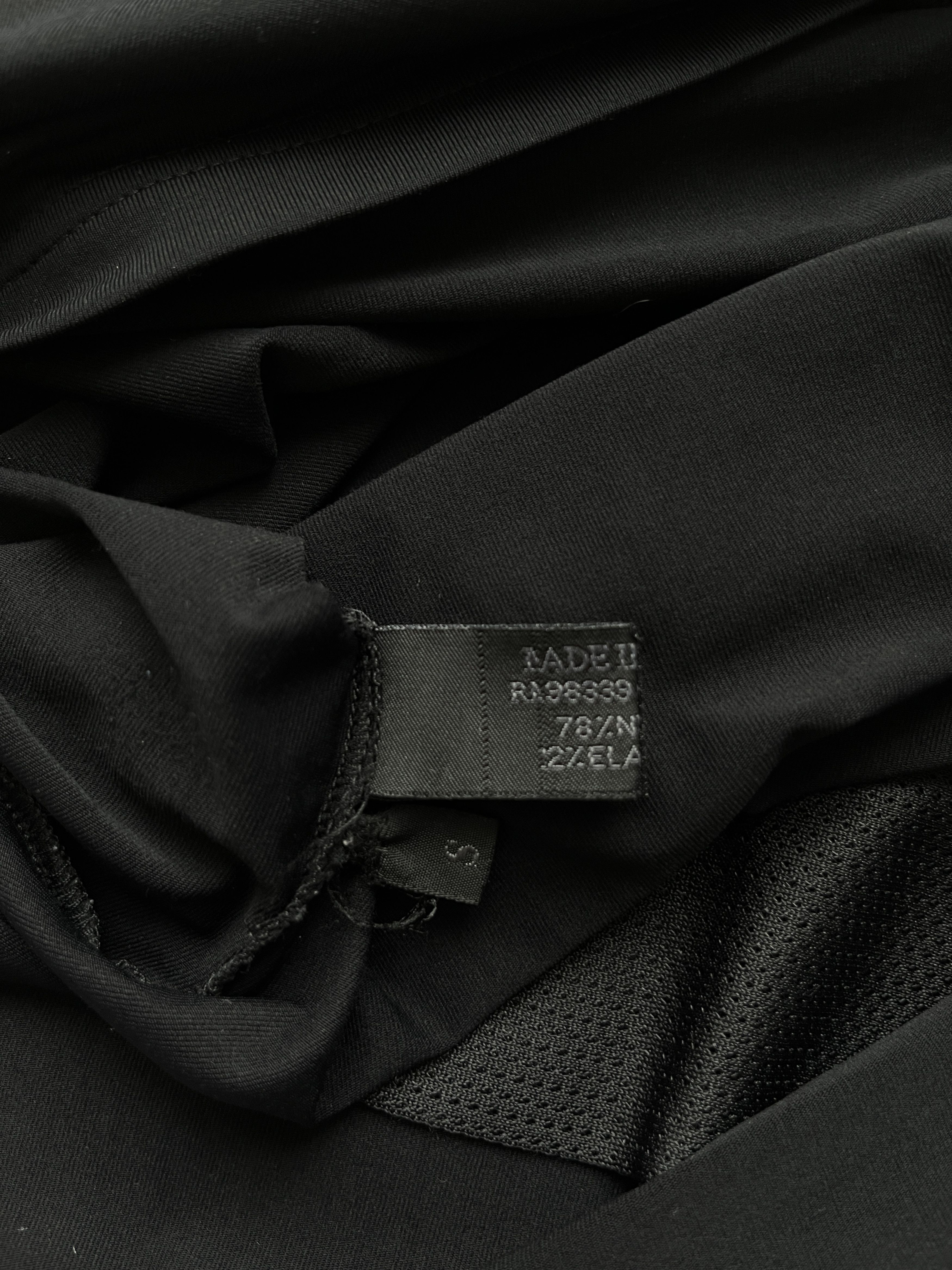 Prada ⚡️QUICK SALE⚡️Prada Sport Linea Rossa Black Technical Top Size S / US 4 / IT 40 - 5 Thumbnail