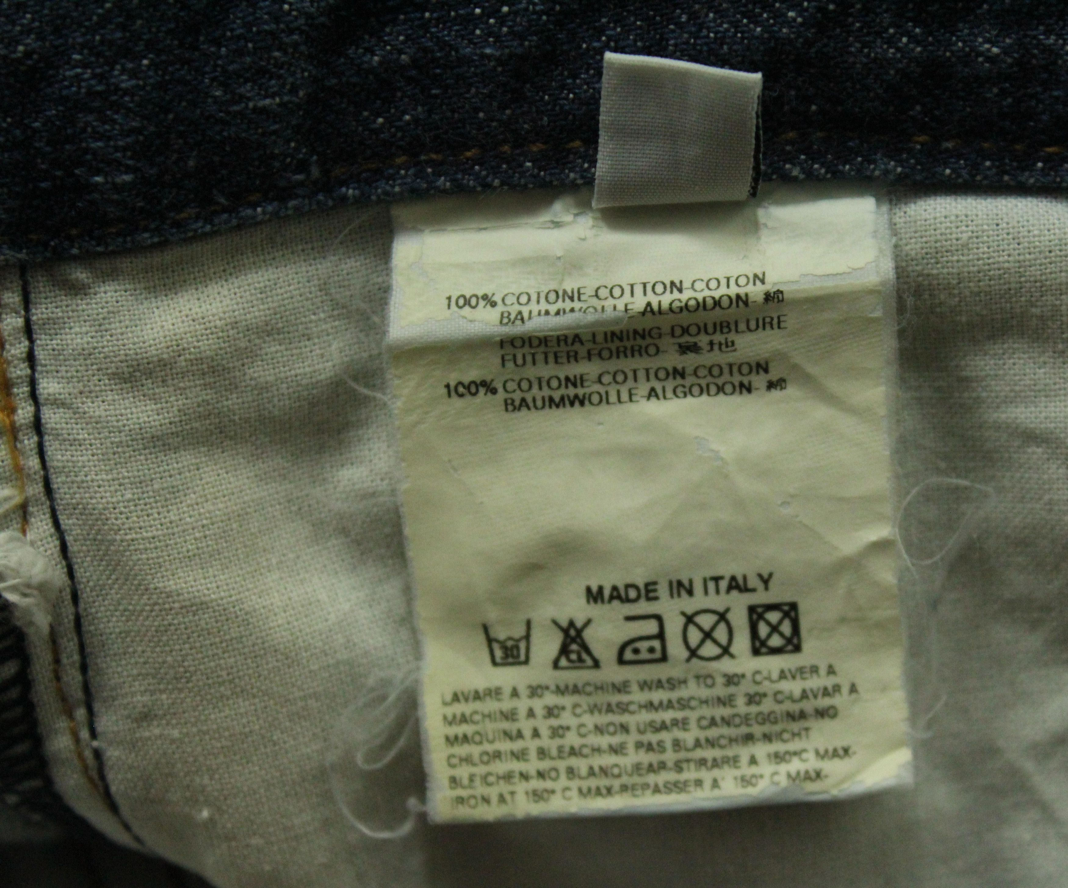 Maison Margiela MARTIN MARGIELA Denim SS2004 Overstitches Checked Pattern Size US 30 / EU 46 - 18 Thumbnail